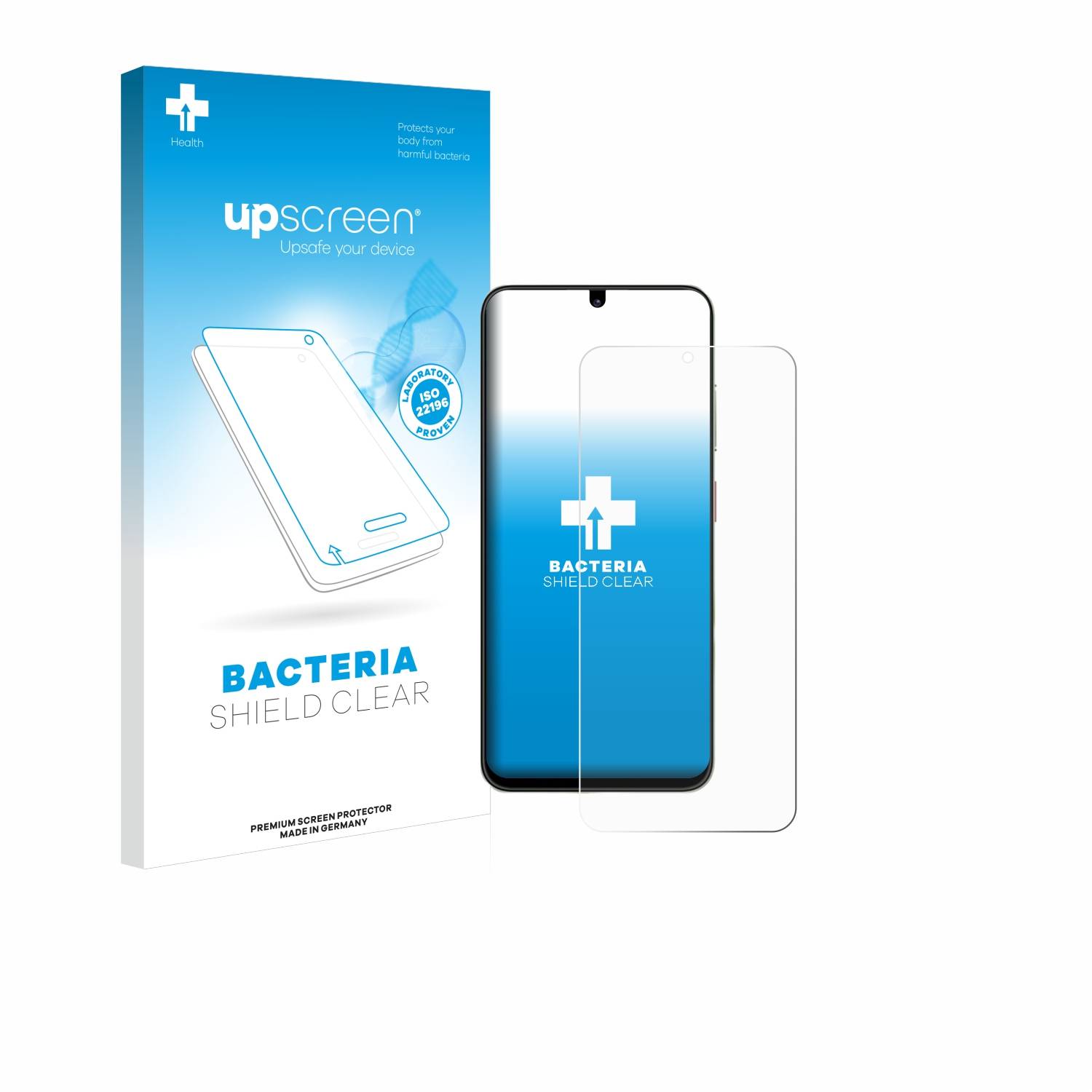 upscreen Bacteria Shield Schutzfolie für ZTE Blade A35 - Antibakteriell