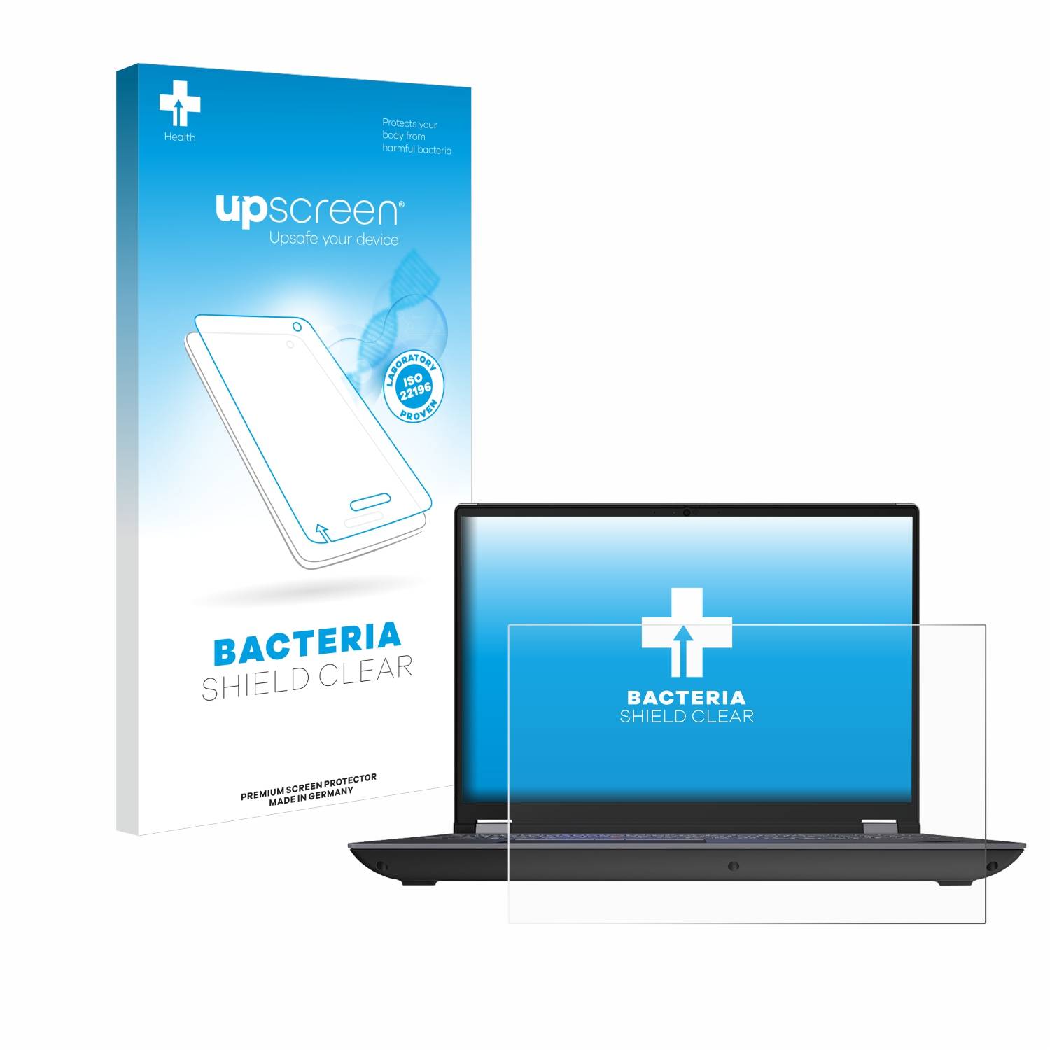 upscreen Bacteria Shield Schutzfolie für Lenovo ThinkPad P16 Gen 2 16 - Antibakteriell