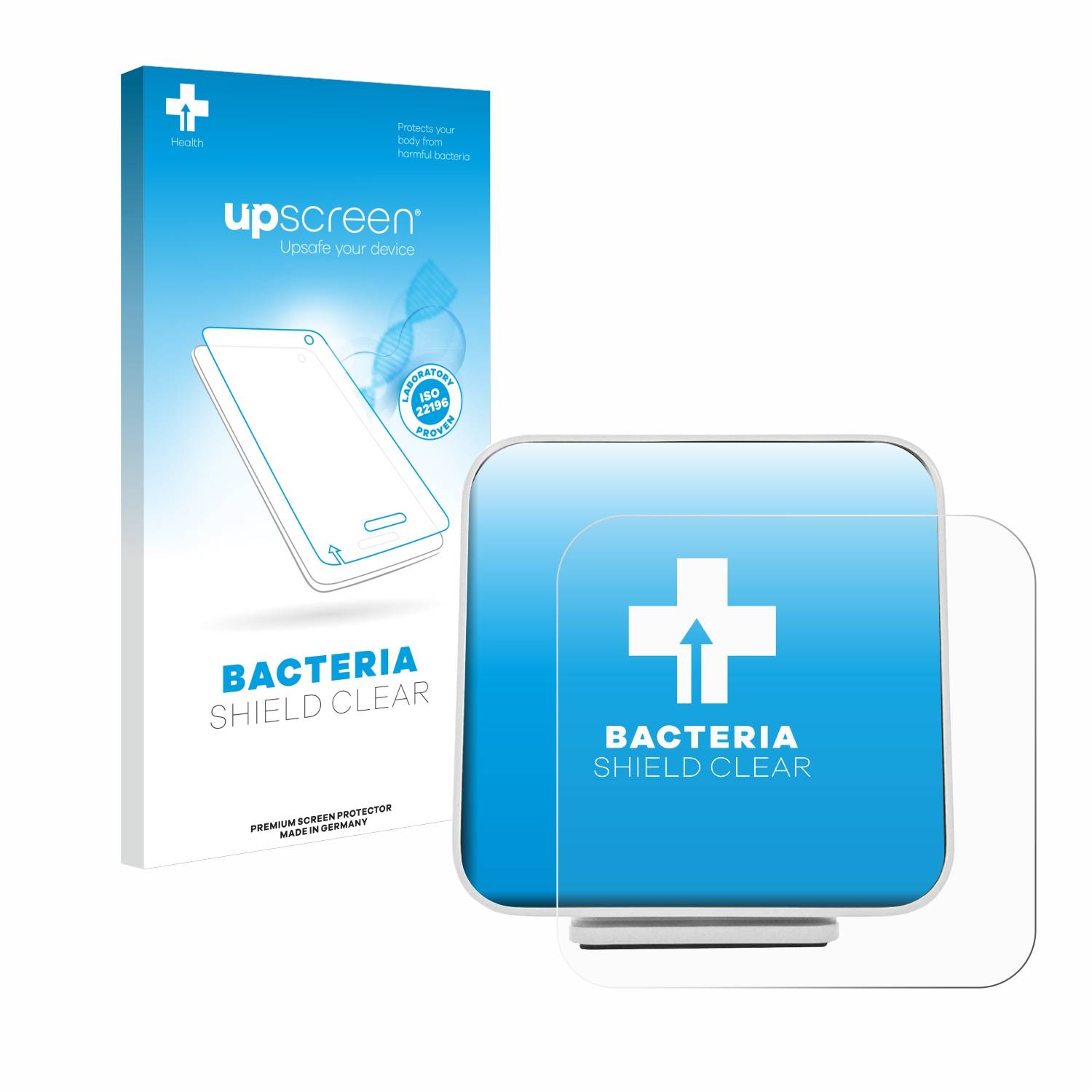 upscreen Bacteria Shield Schutzfolie für Honeywell D6 Pro WiFi - Antibakteriell