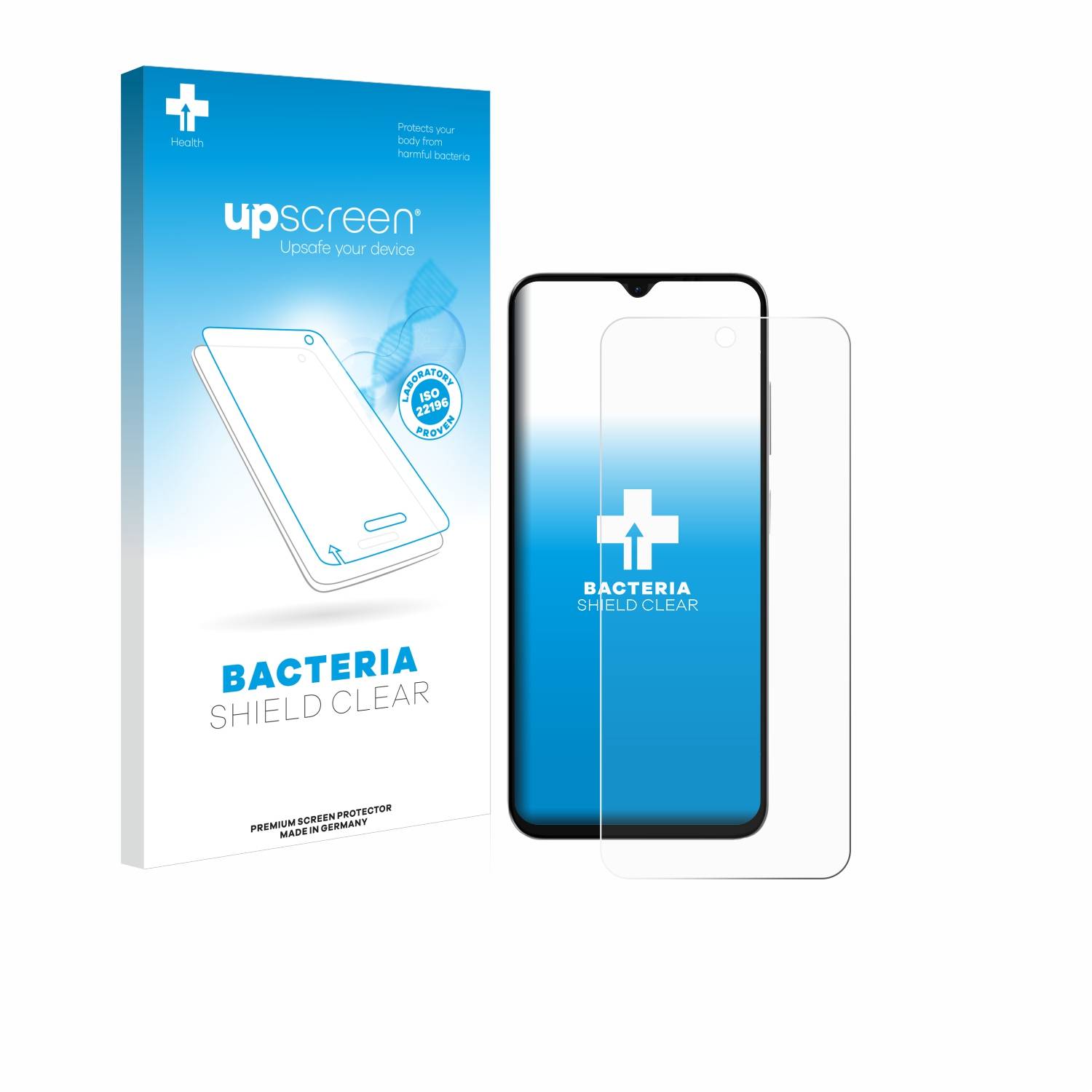 upscreen Bacteria Shield Schutzfolie für Lava Yuva Star - Antibakteriell