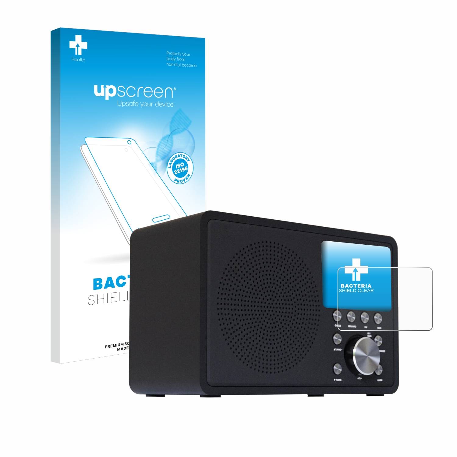 upscreen Bacteria Shield Schutzfolie für Majority Touro - Antibakteriell