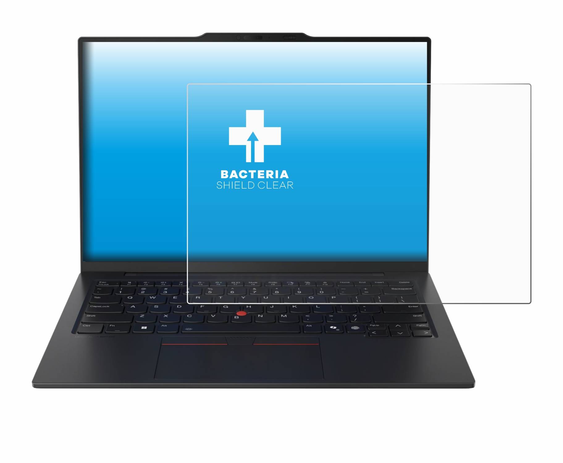 upscreen Bacteria Shield Schutzfolie für Lenovo ThinkPad X1 Carbon Gen 13 14 Aura Edition - Antibakteriell