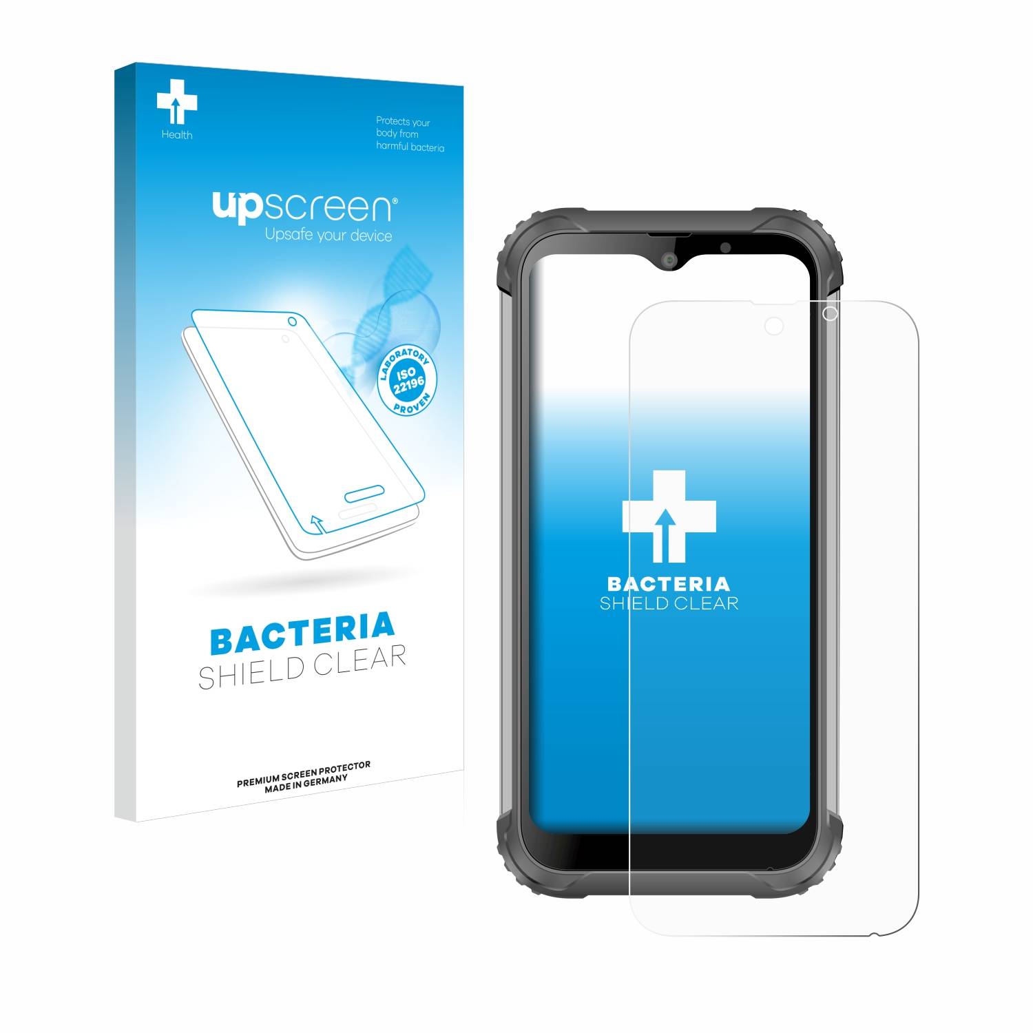 upscreen Bacteria Shield Schutzfolie für Athesi AP5701 - Antibakteriell