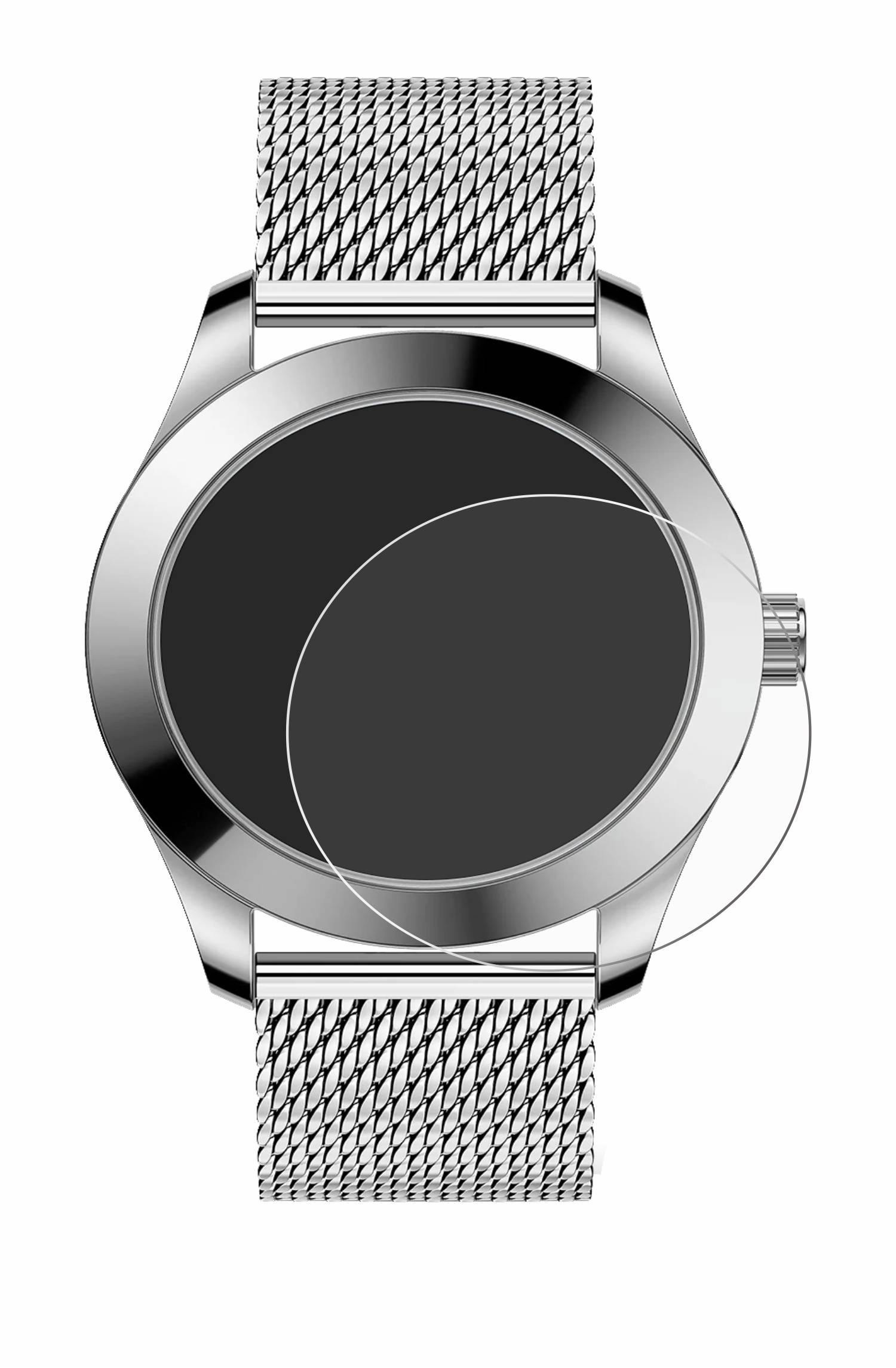upscreen Bacteria Shield Schutzfolie für Ice-Watch Ice Steel Solar M - Antibakteriell