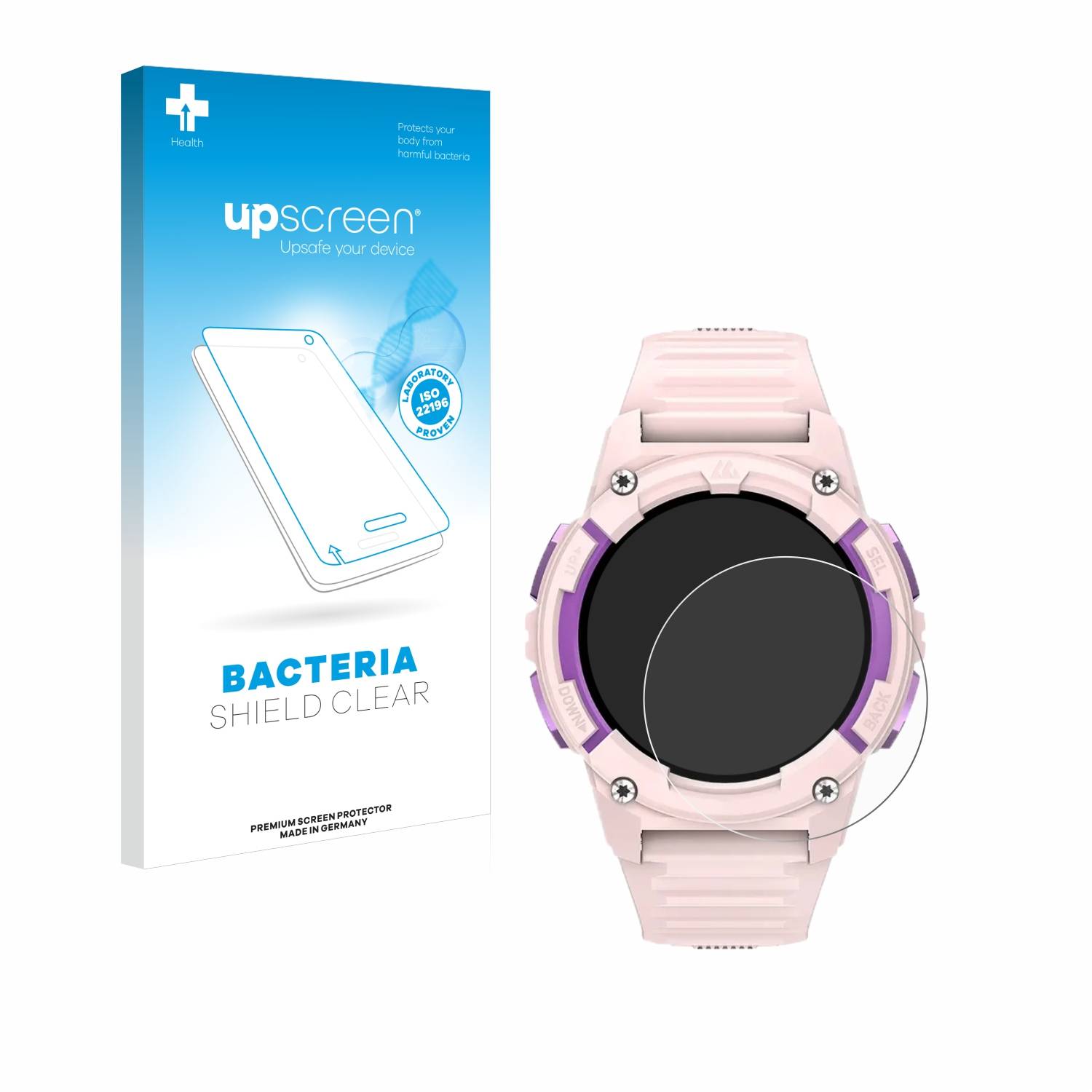 upscreen Bacteria Shield Schutzfolie für Kospet Tank S2 - Antibakteriell