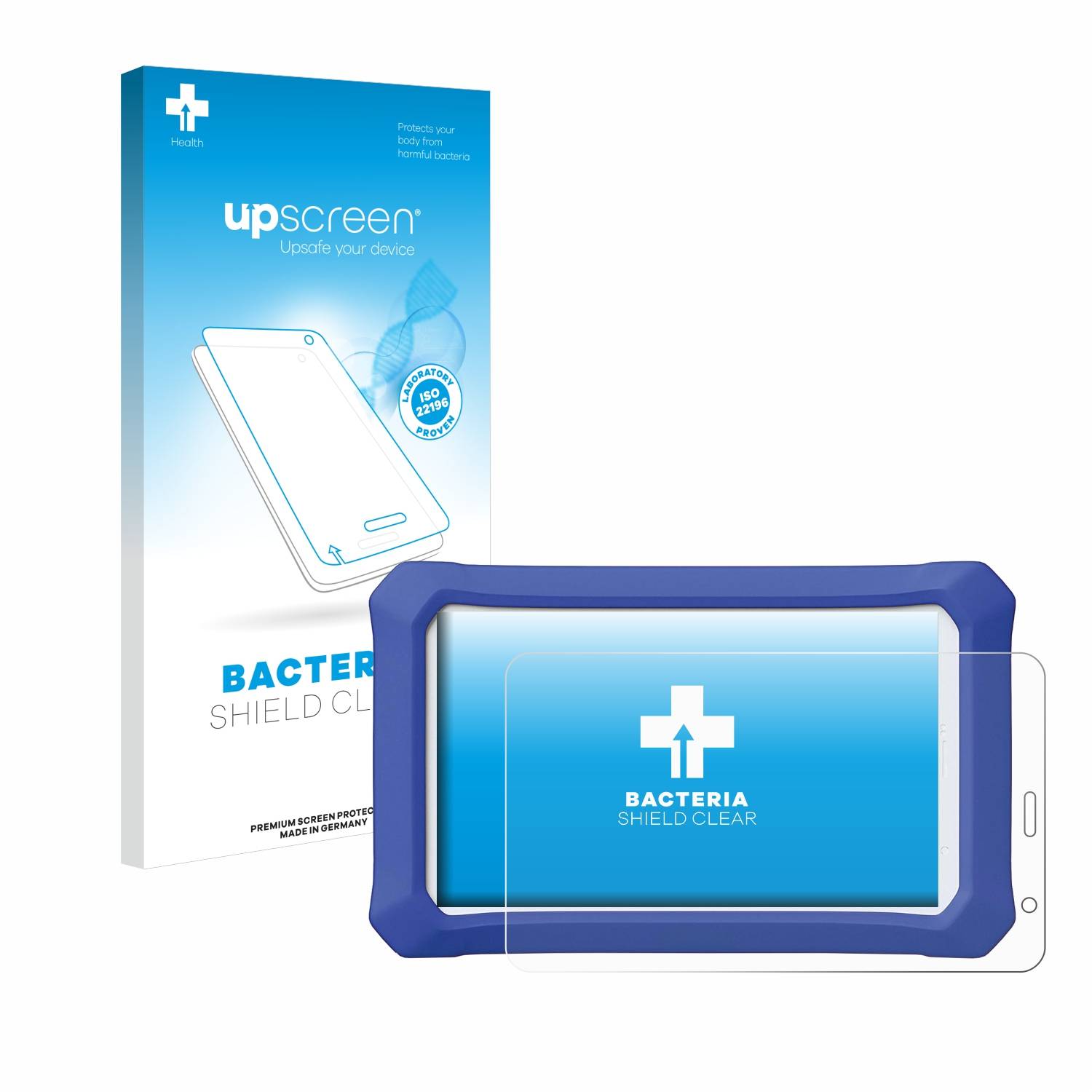 upscreen Bacteria Shield Schutzfolie für Clementoni Clempad X - Antibakteriell