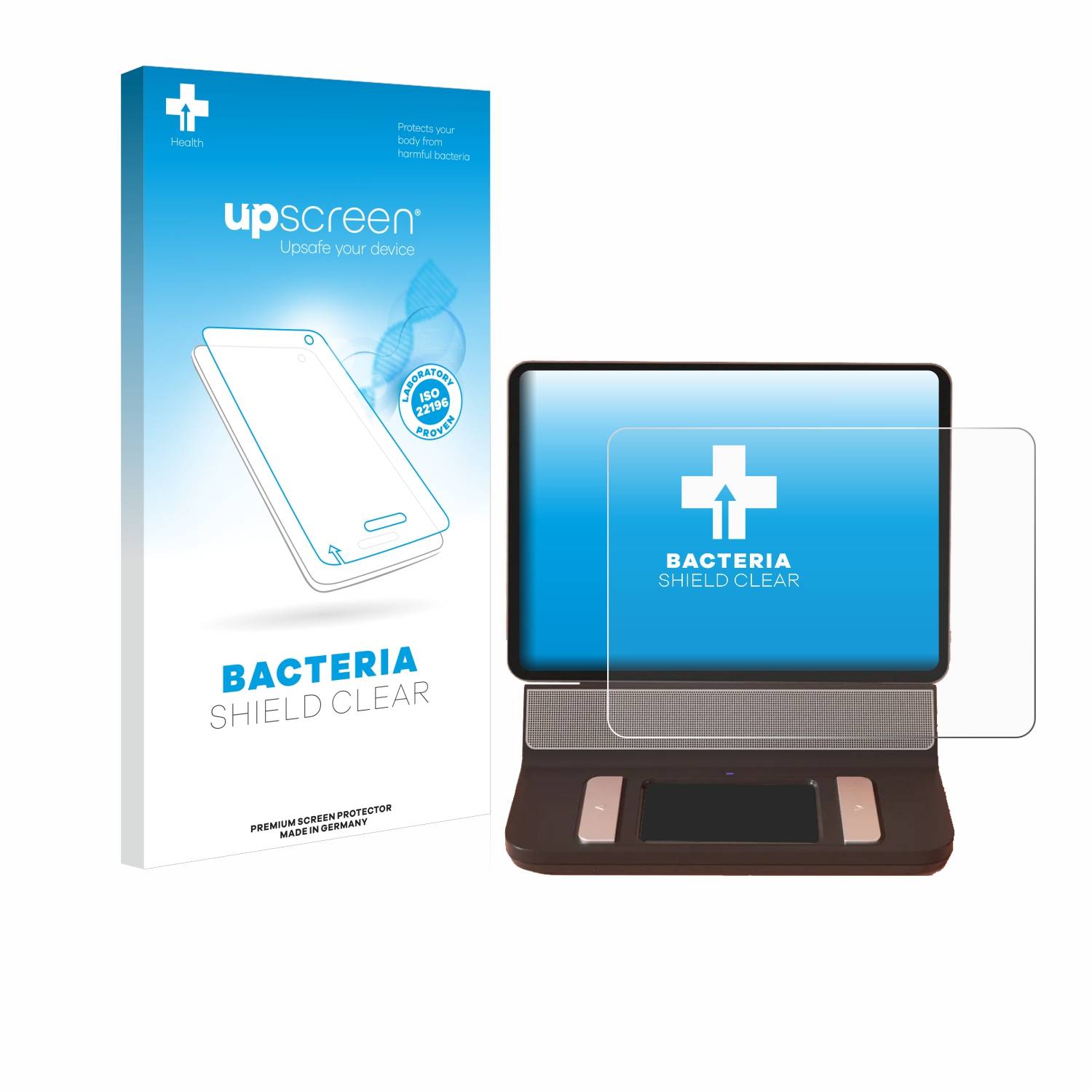 upscreen Bacteria Shield Schutzfolie für Enna Tablet - Antibakteriell