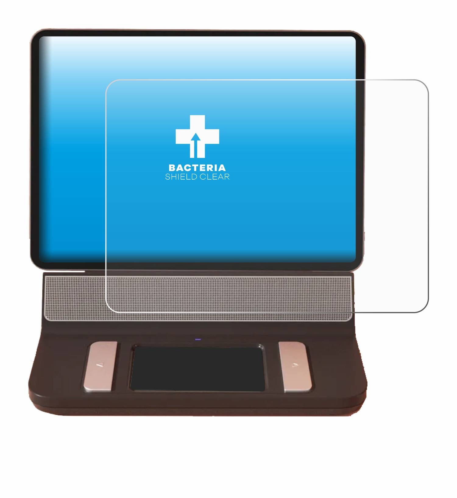upscreen Bacteria Shield Schutzfolie für Enna Tablet - Antibakteriell