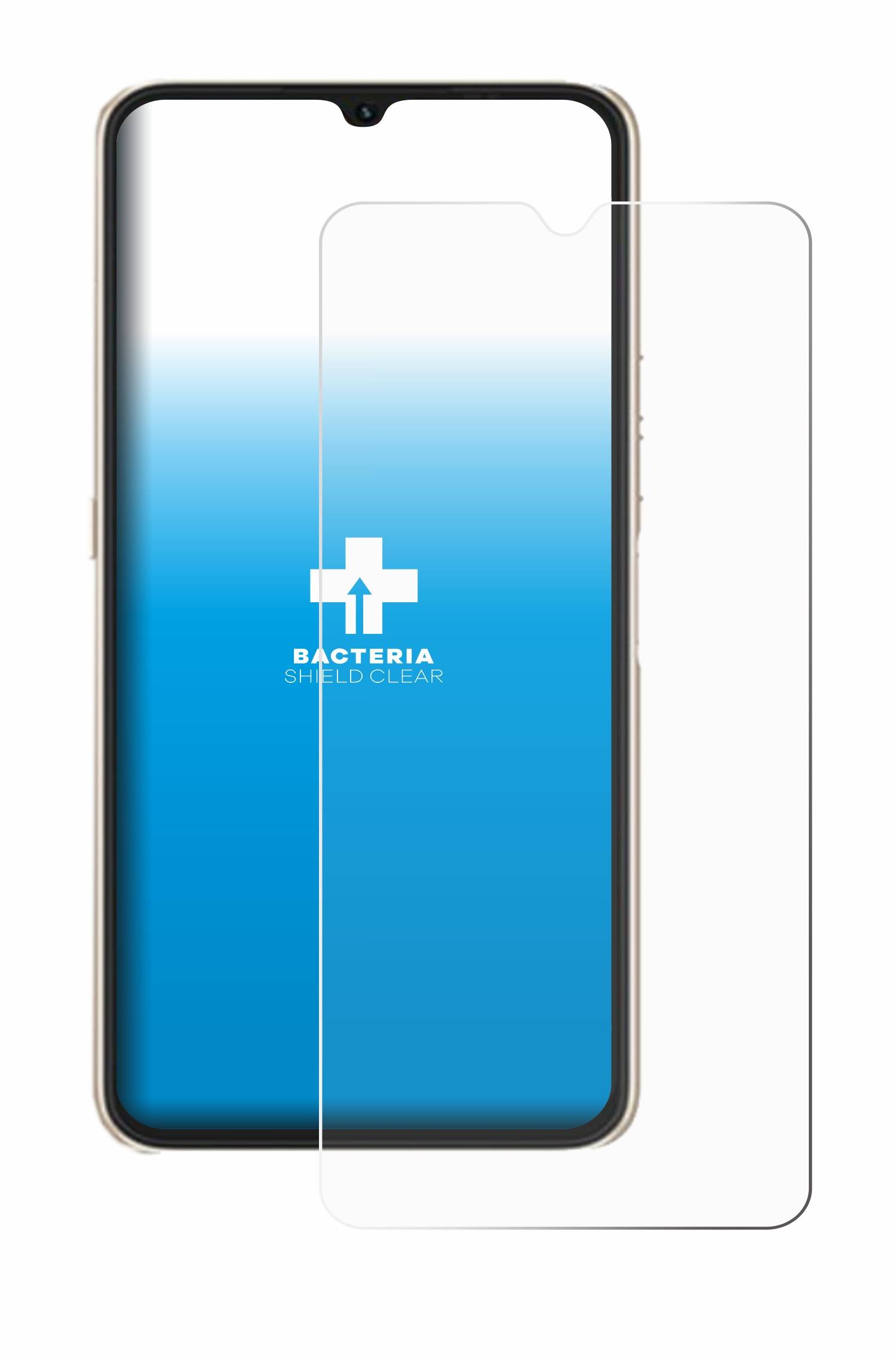 upscreen Bacteria Shield Schutzfolie für Umidigi Power 7S - Antibakteriell