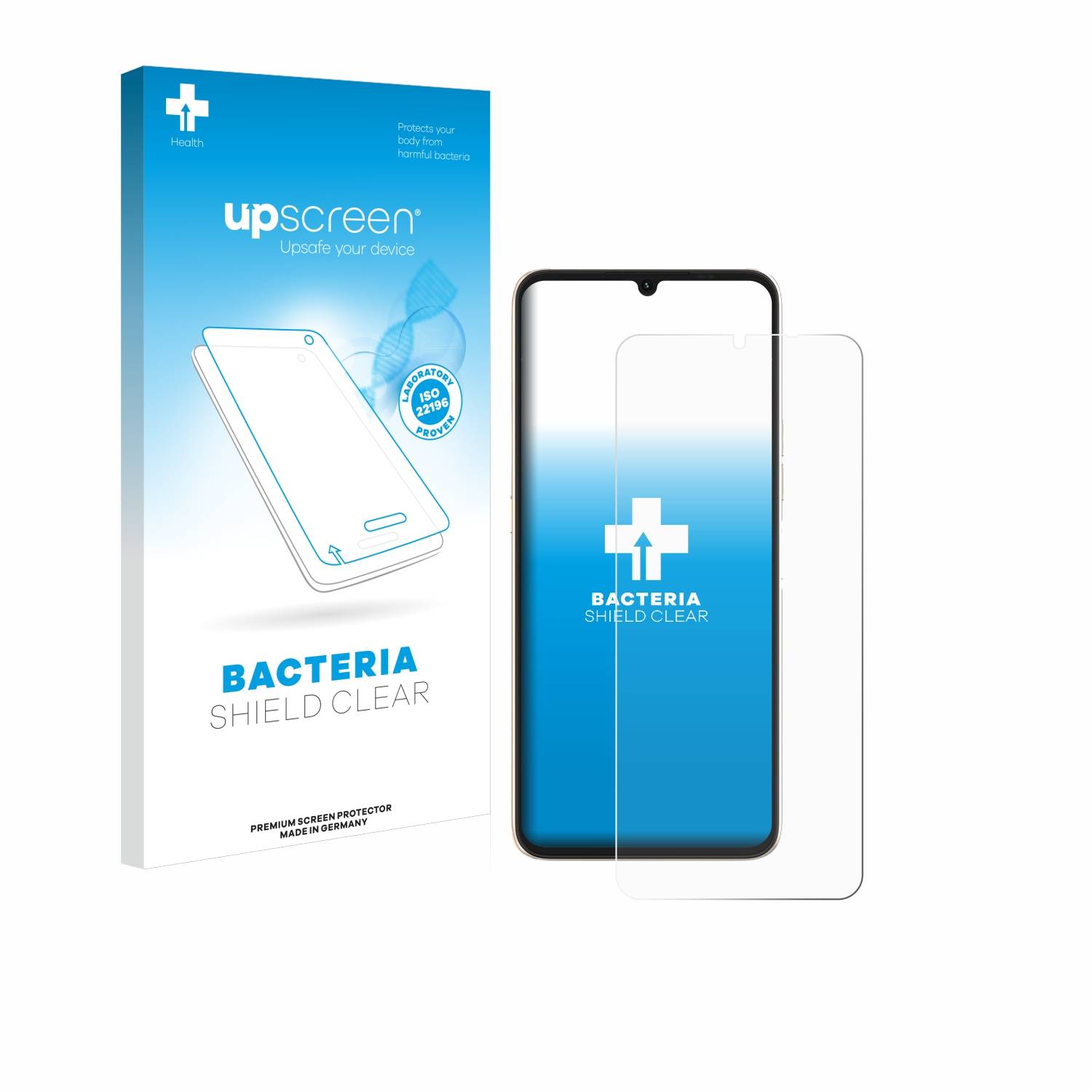 upscreen Bacteria Shield Schutzfolie für Umidigi F3 S - Antibakteriell