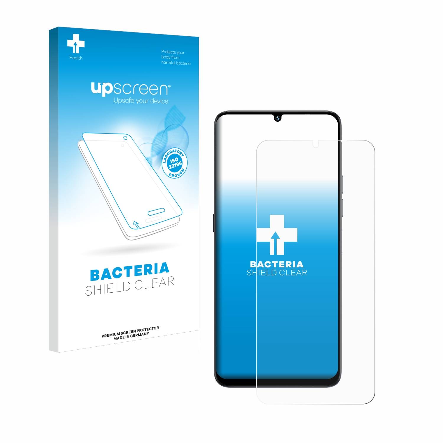 upscreen Bacteria Shield Schutzfolie für Umidigi G9 T - Antibakteriell