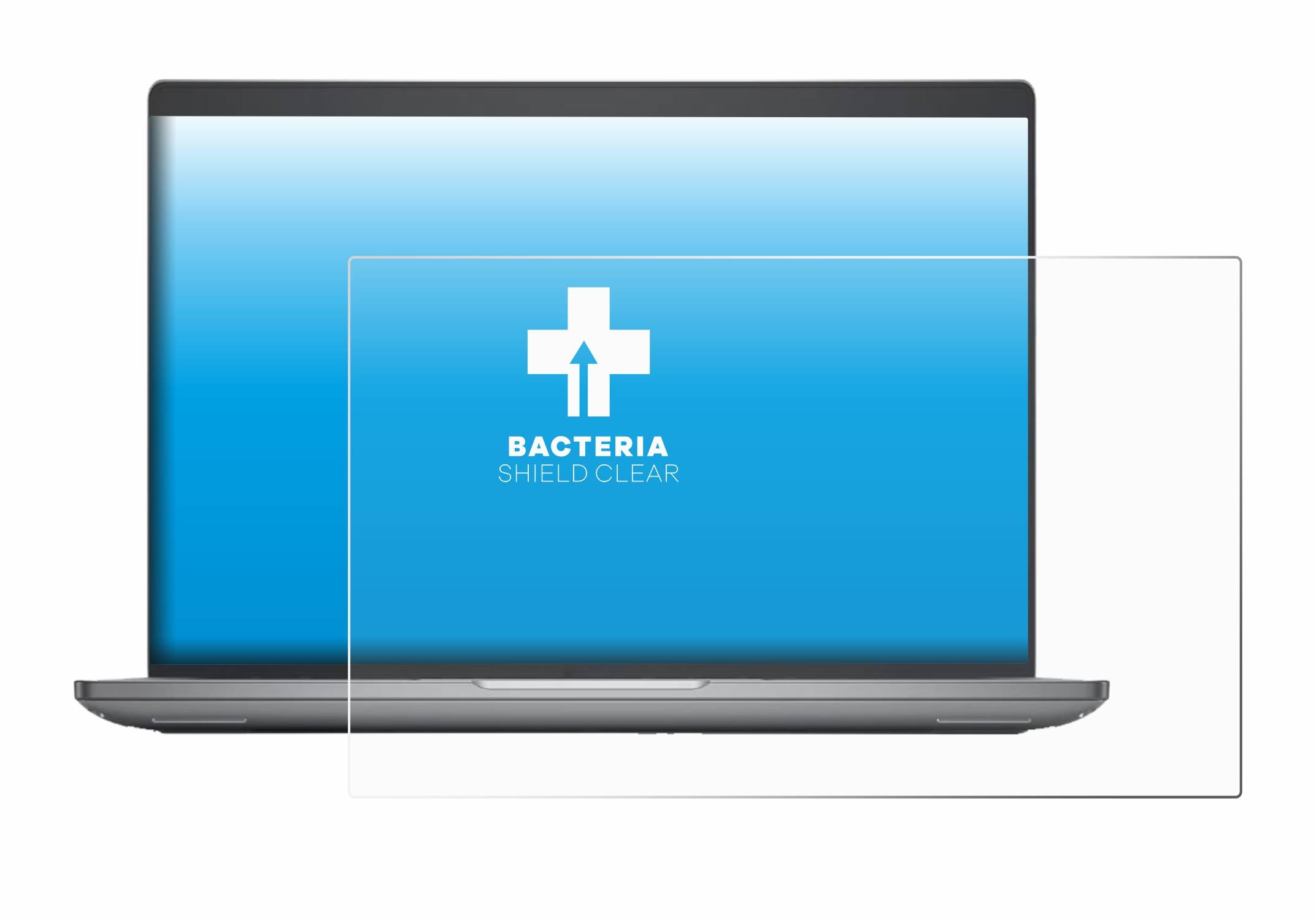 upscreen Bacteria Shield Schutzfolie für Dell Precision 3591 Workstation - Antibakteriell