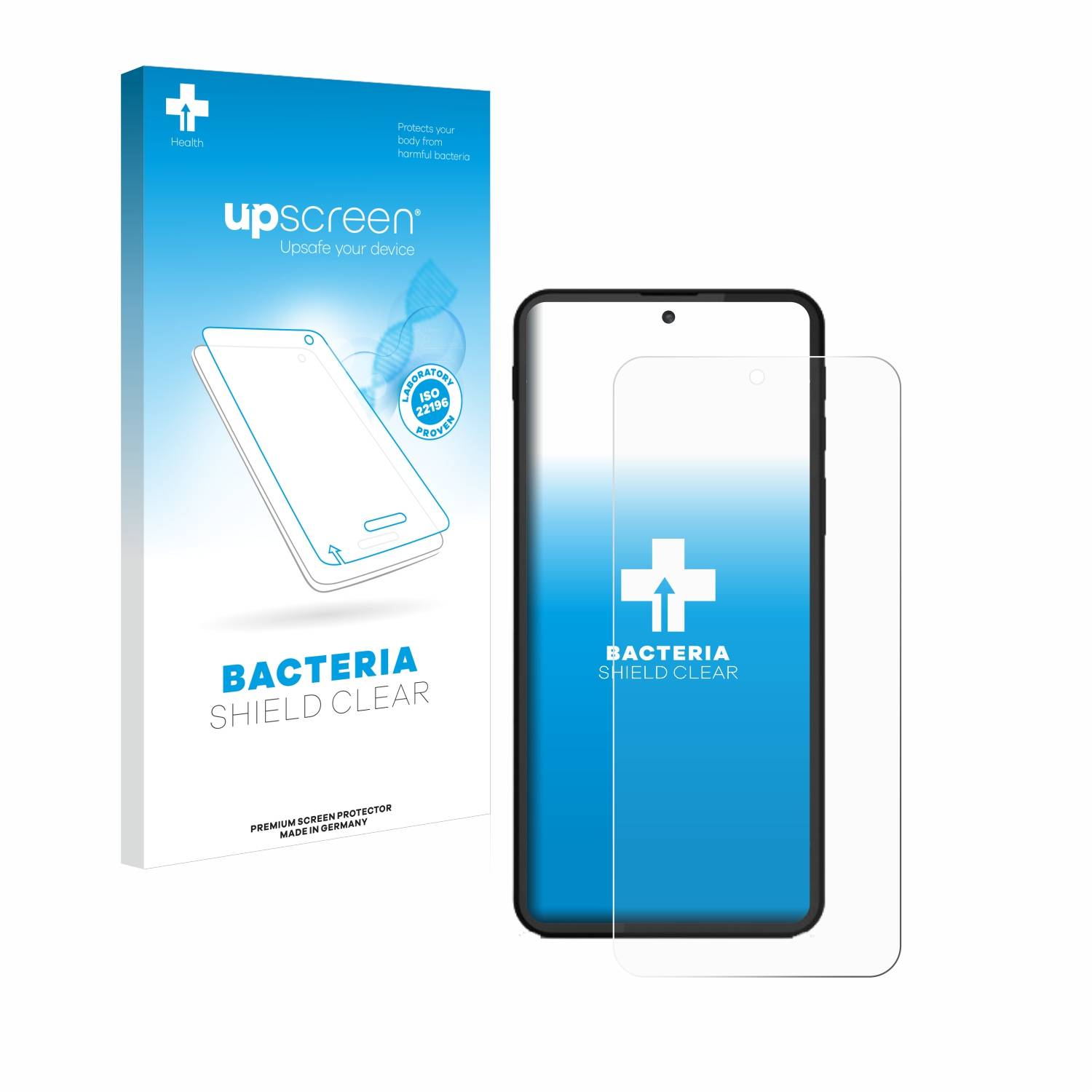 upscreen Bacteria Shield Schutzfolie für Shiftphones Shiftphone 8 - Antibakteriell