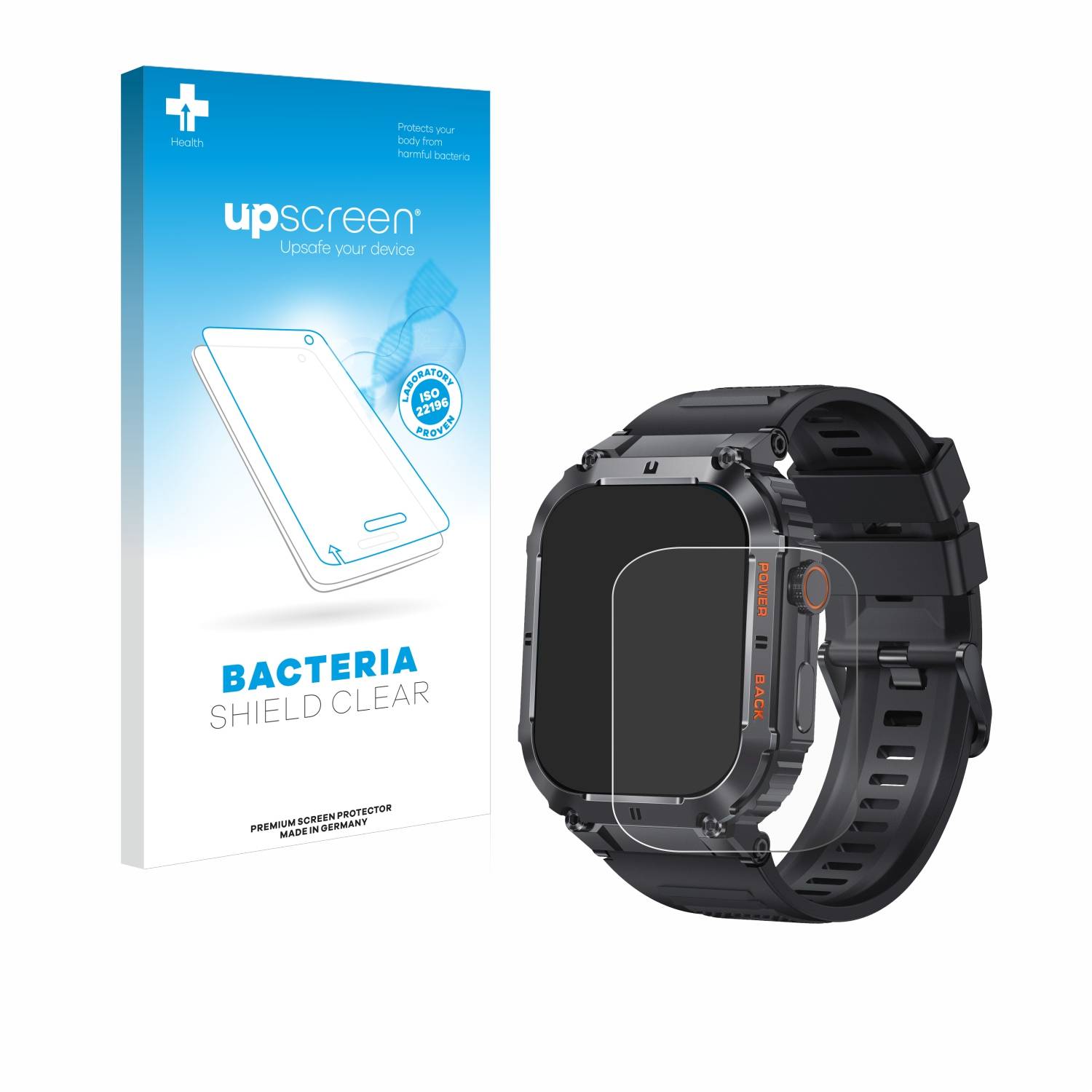 upscreen Bacteria Shield Schutzfolie für Denver SWC-191 - Antibakteriell