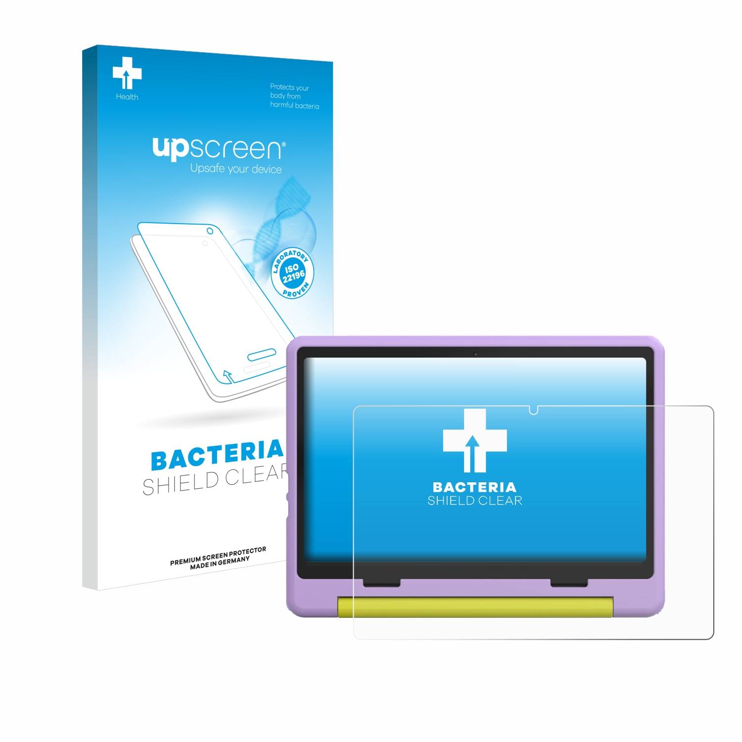 upscreen Bacteria Shield Schutzfolie für HotLight Hot1016 10 - Antibakteriell