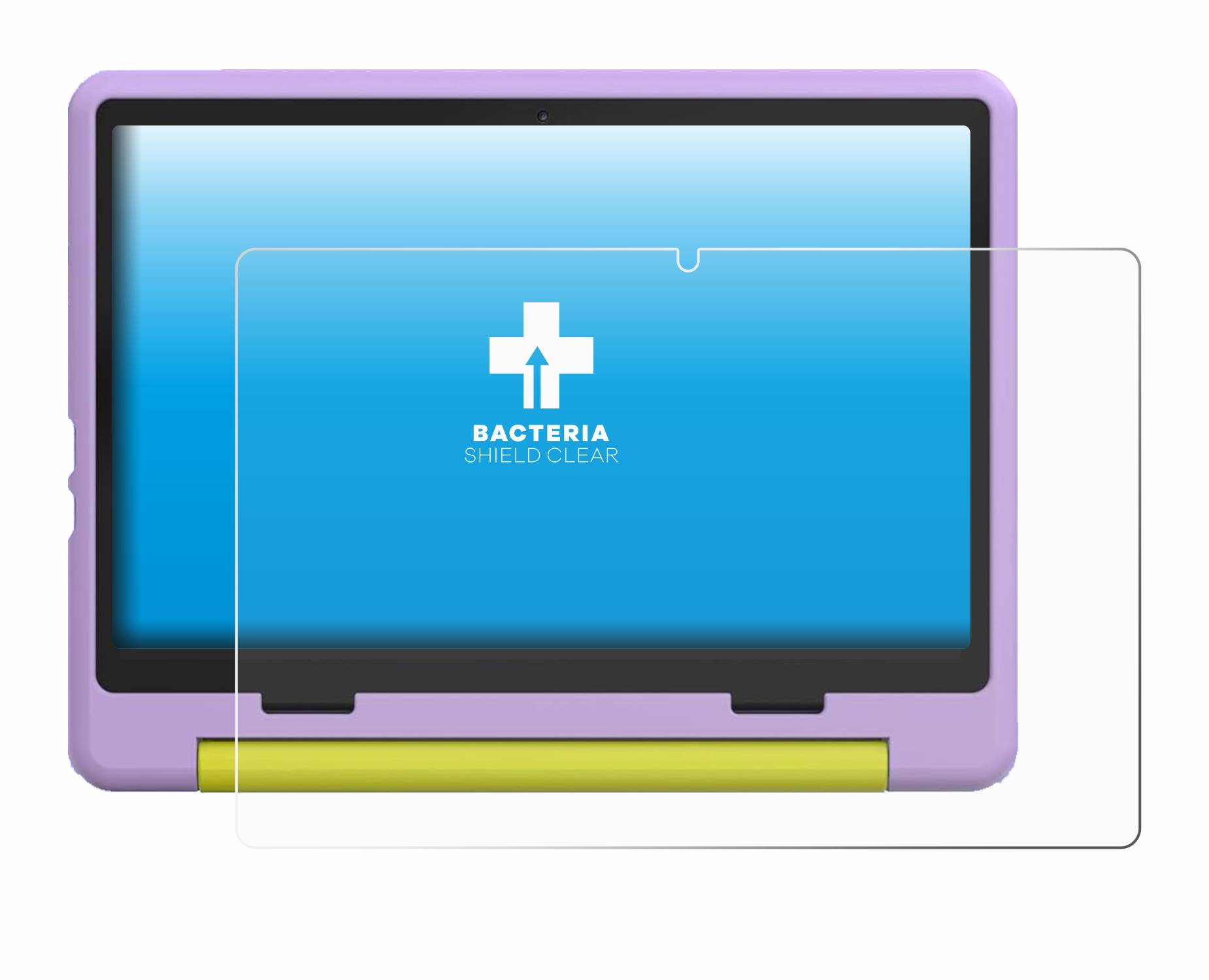 upscreen Bacteria Shield Schutzfolie für HotLight Hot1016 10 - Antibakteriell
