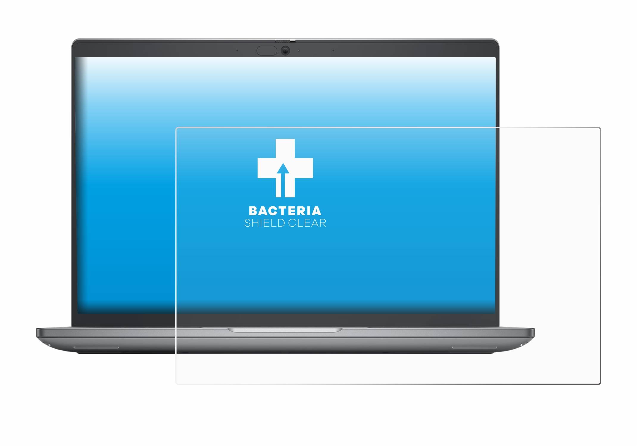 upscreen Bacteria Shield Schutzfolie für Dell Latitude 5450 Laptop 14 - Antibakteriell