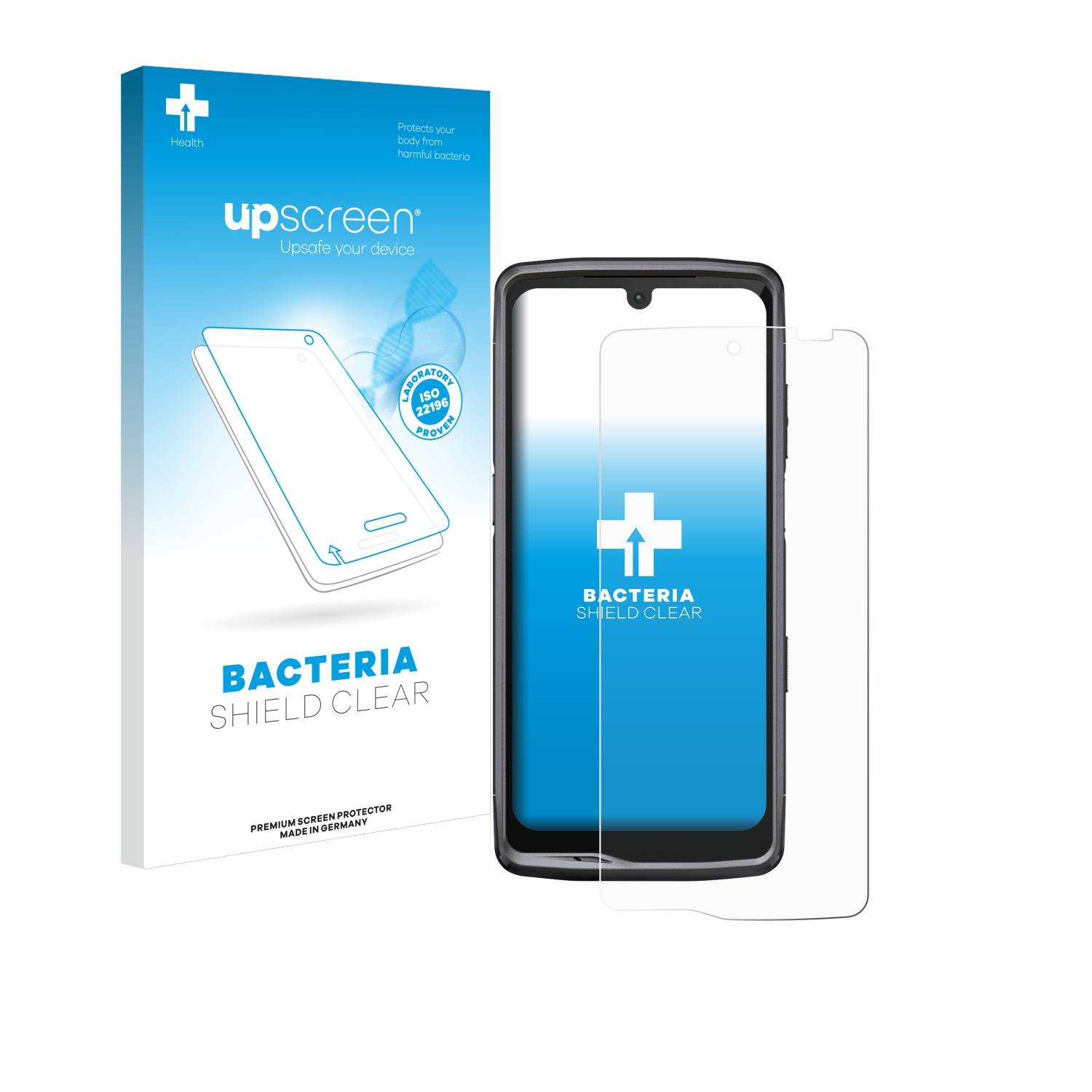 upscreen Bacteria Shield Schutzfolie für Crosscall Stella M6 - Antibakteriell