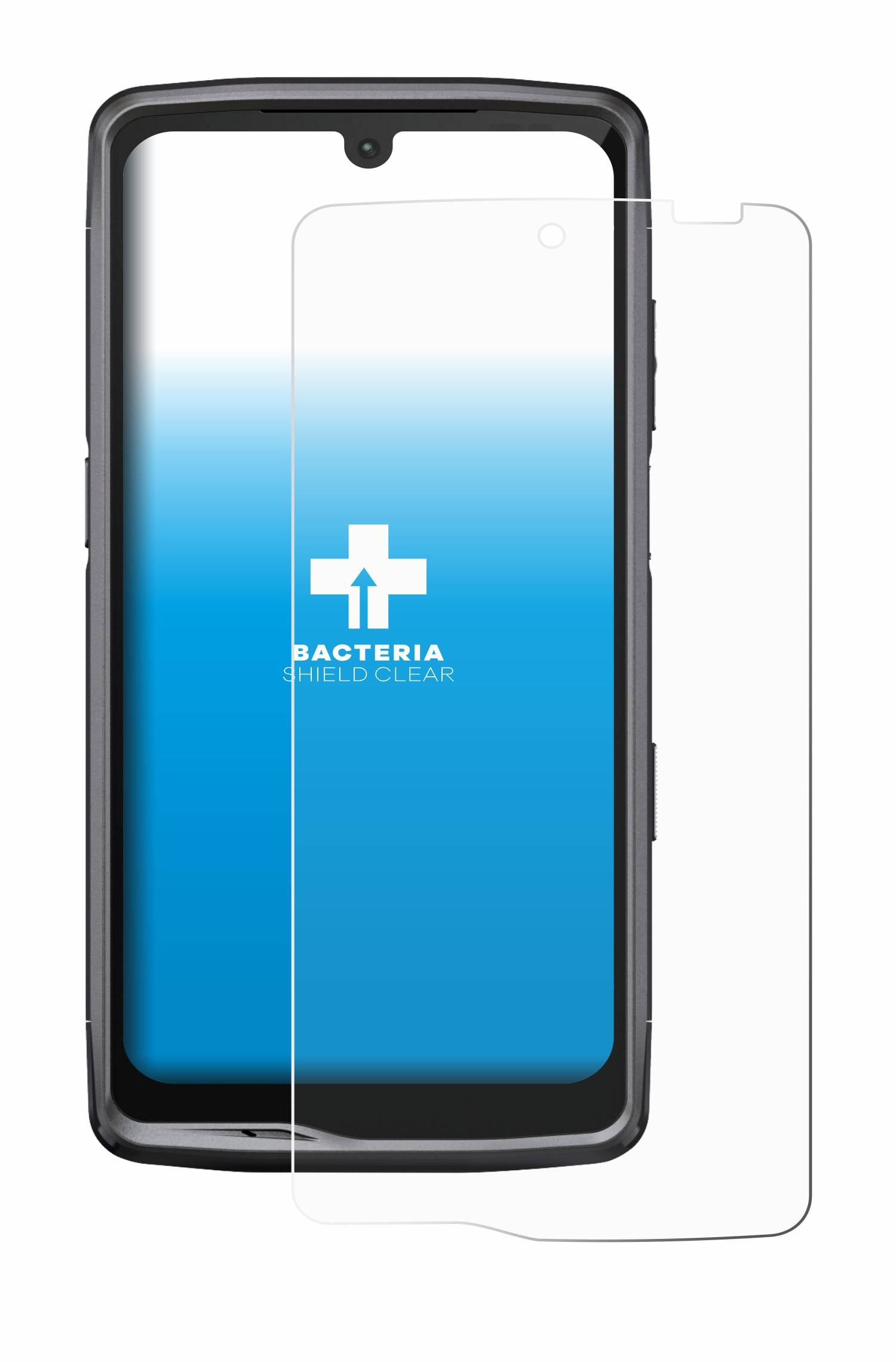 upscreen Bacteria Shield Schutzfolie für Crosscall Stella M6 - Antibakteriell