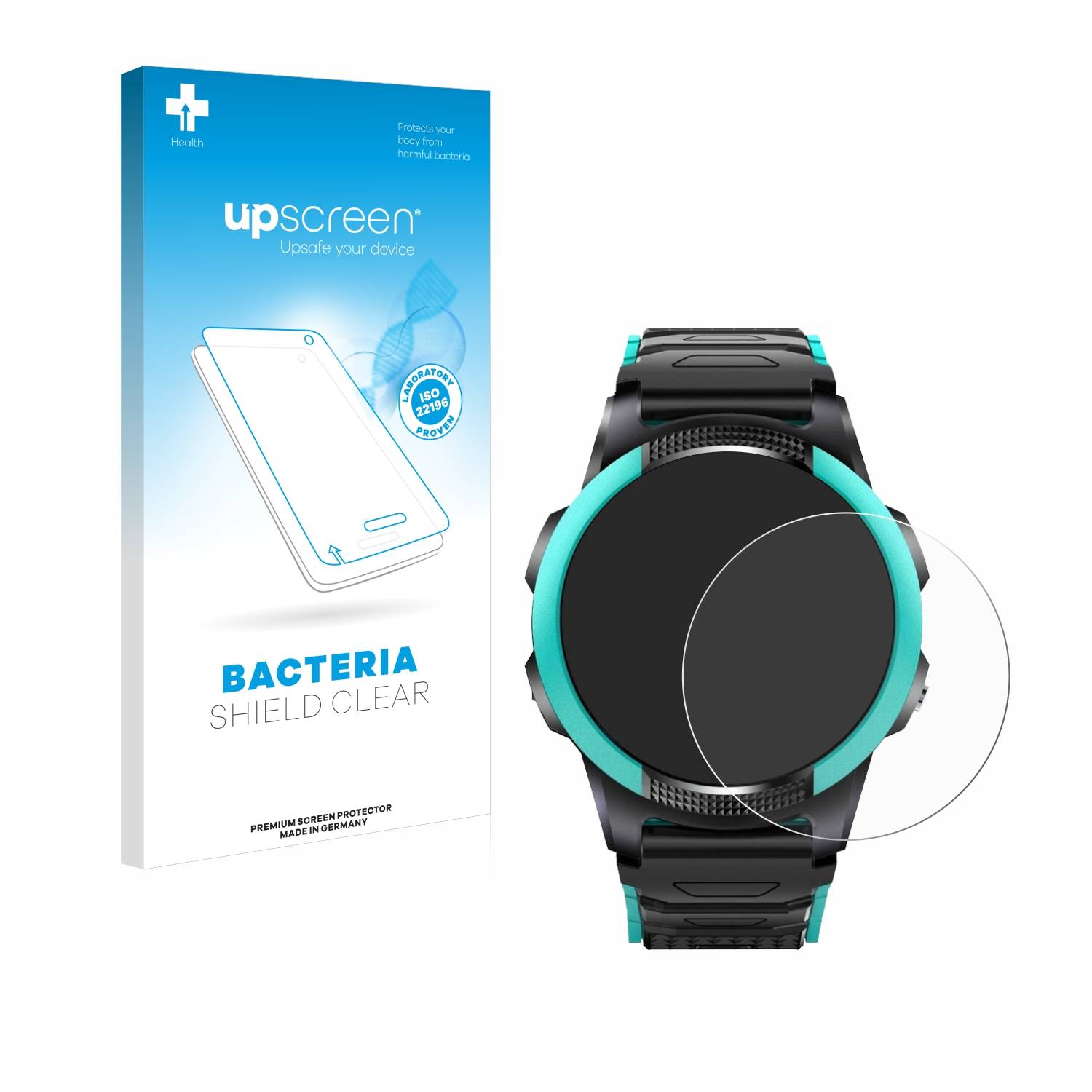 upscreen Bacteria Shield Schutzfolie für SaveFamily Slim 4G - Antibakteriell