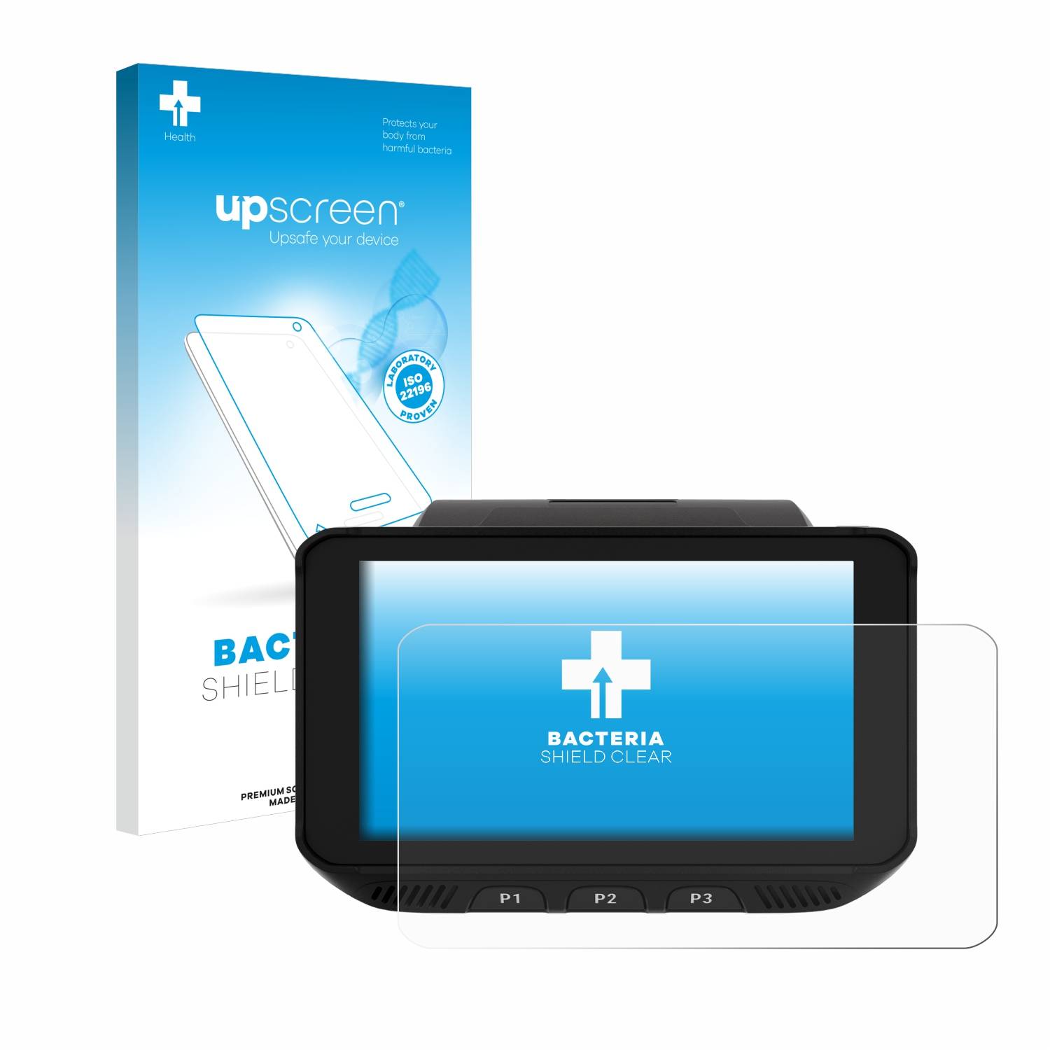 upscreen Bacteria Shield Schutzfolie für Zebra WT5400 - Antibakteriell