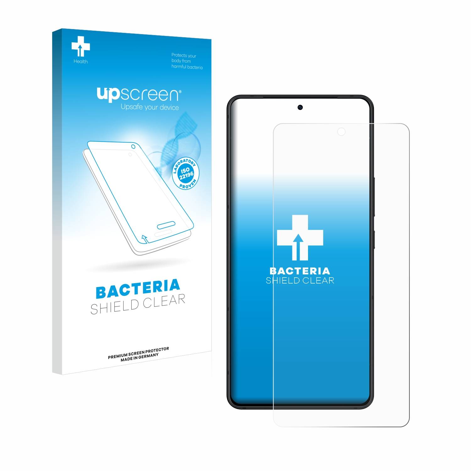 upscreen Bacteria Shield Schutzfolie für ASUS ROG Phone 9 - Antibakteriell