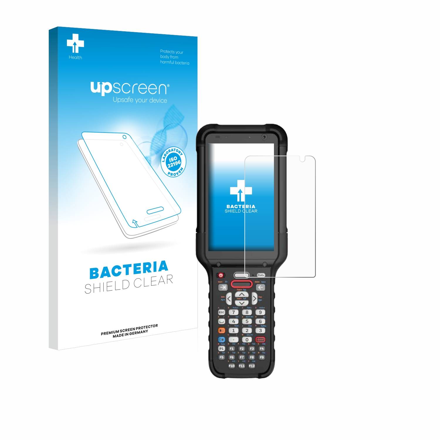 upscreen Bacteria Shield Schutzfolie für Honeywell CK67 - Antibakteriell