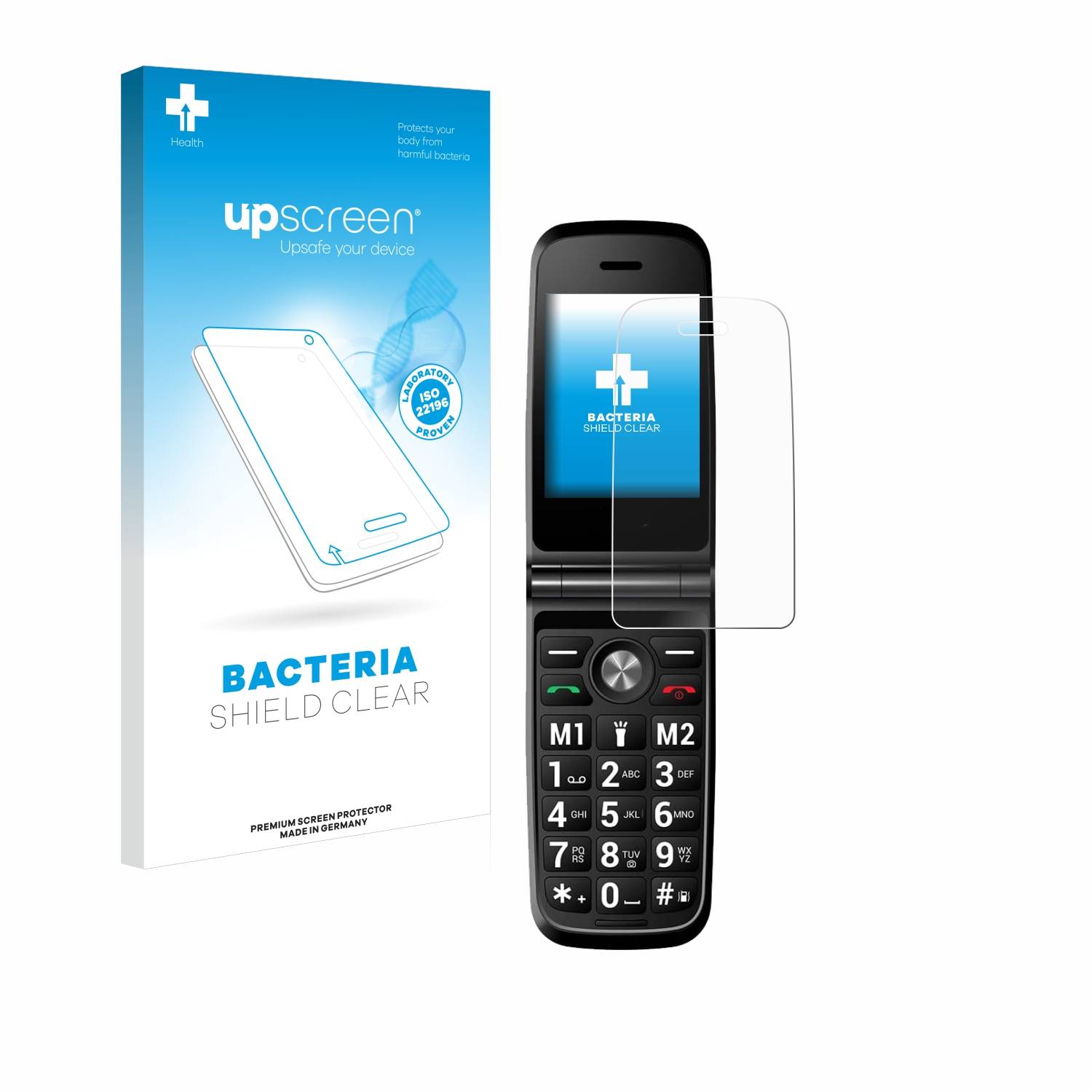 upscreen Bacteria Shield Schutzfolie für SPC Titan - Antibakteriell