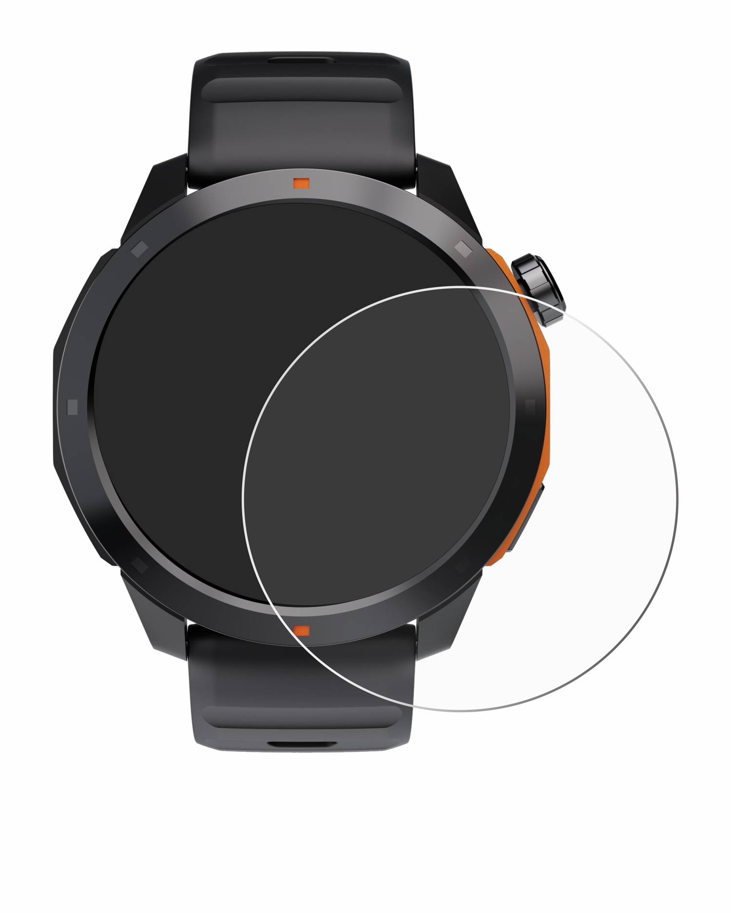 upscreen Bacteria Shield Schutzfolie für Kiano Watch Xtreme - Antibakteriell