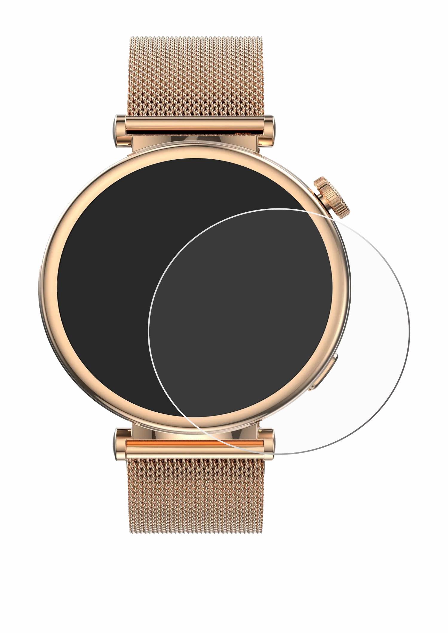 upscreen Scratch Shield Schutzfolie für Kiano Watch Style