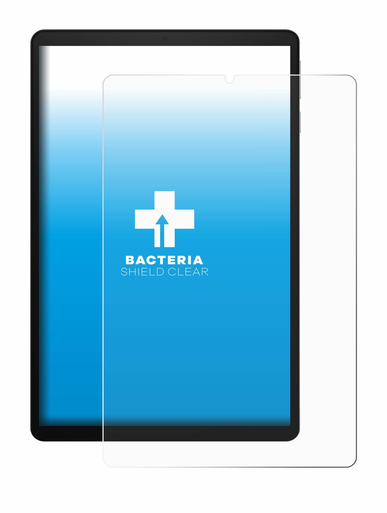 upscreen Bacteria Shield Schutzfolie für Acer Iconia Tab A10 10.1 - Antibakteriell