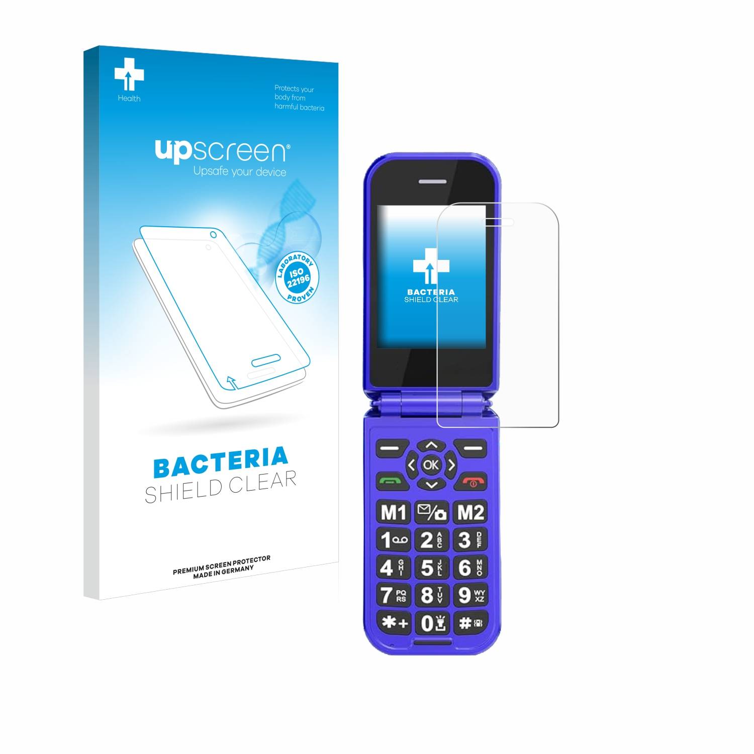 upscreen Bacteria Shield Schutzfolie für Sweetlink F4 Plus - Antibakteriell