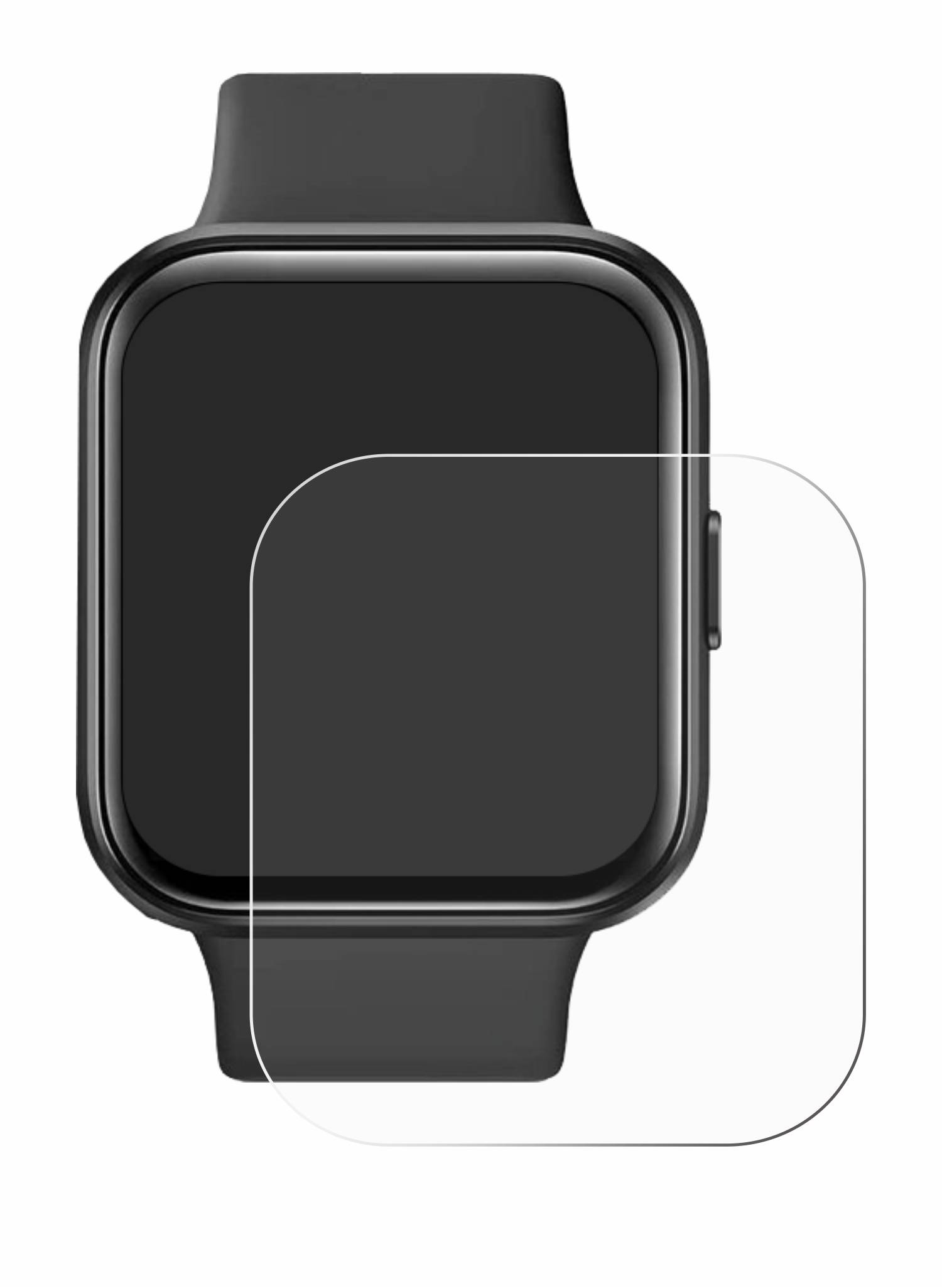 upscreen Scratch Shield Schutzfolie für Maoo Maximize Smartwatch