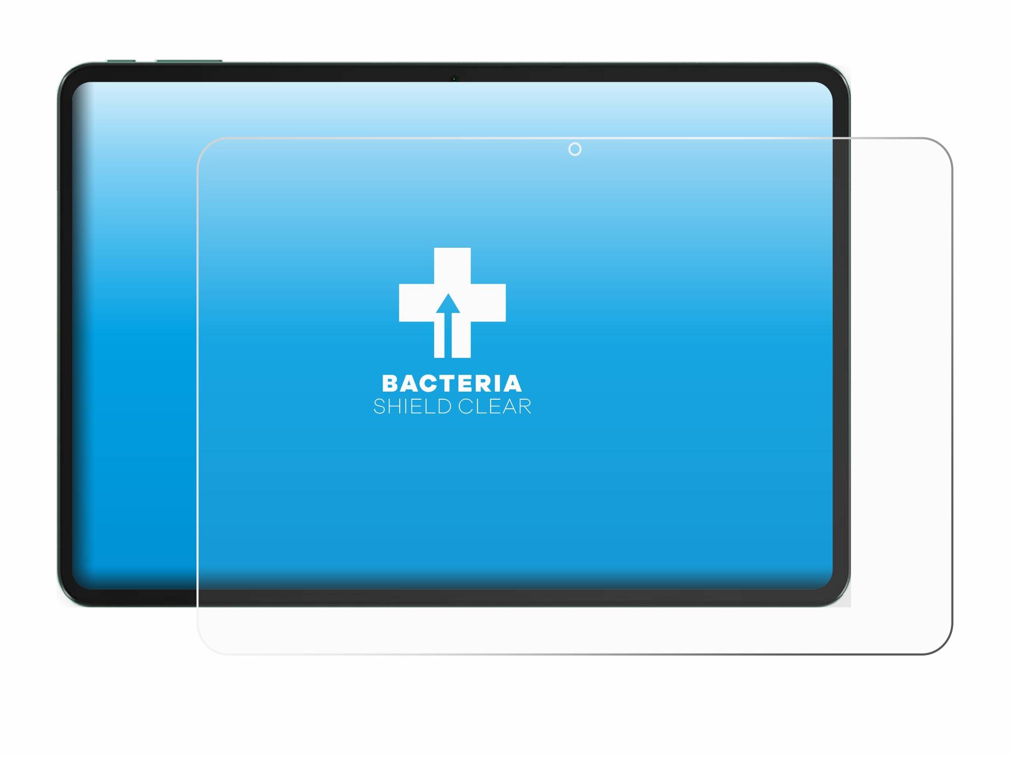 upscreen Bacteria Shield Schutzfolie für Tecno Megapad 11 - Antibakteriell