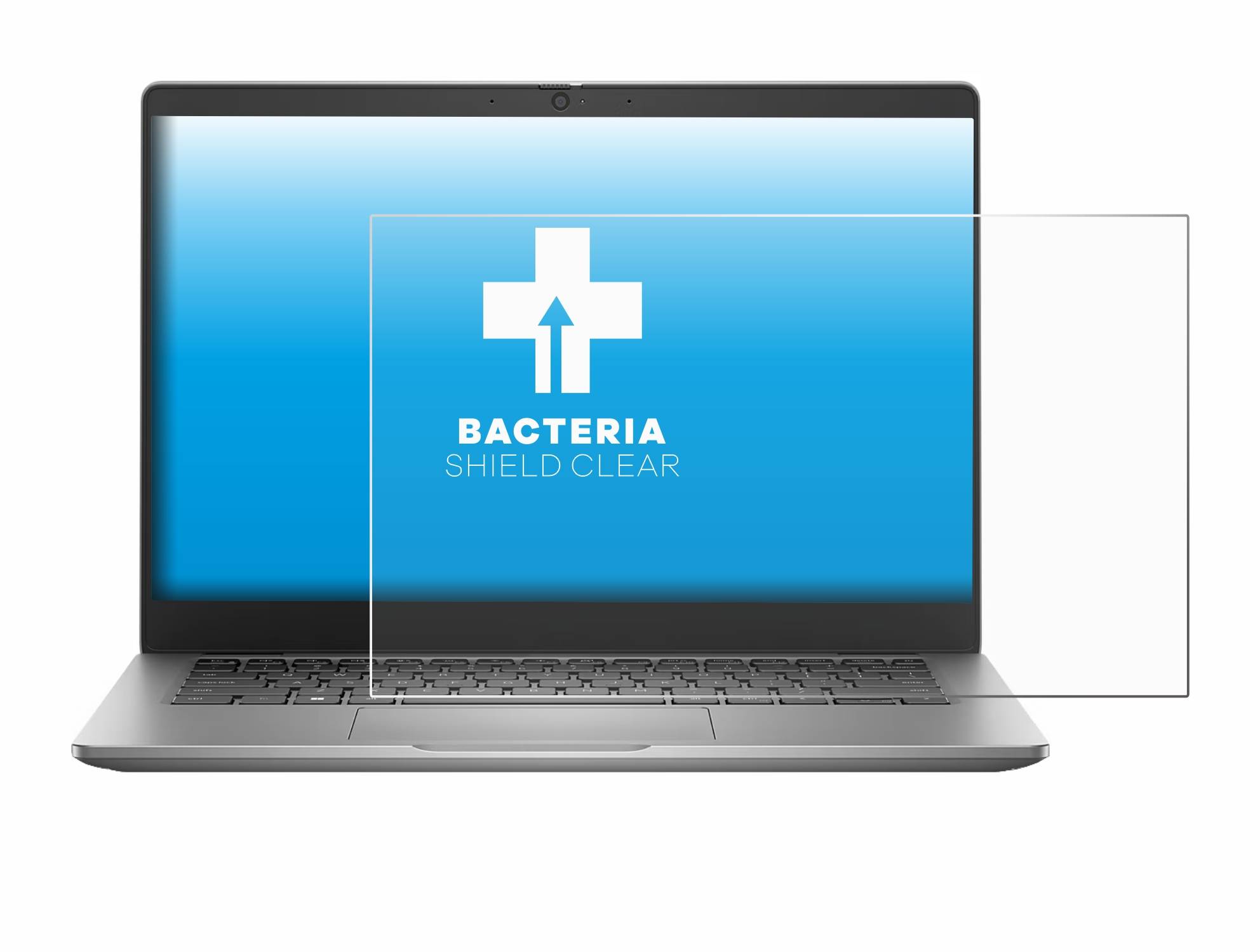 upscreen Bacteria Shield Schutzfolie für Dell Latitude 3340 Laptop 13.3 - Antibakteriell