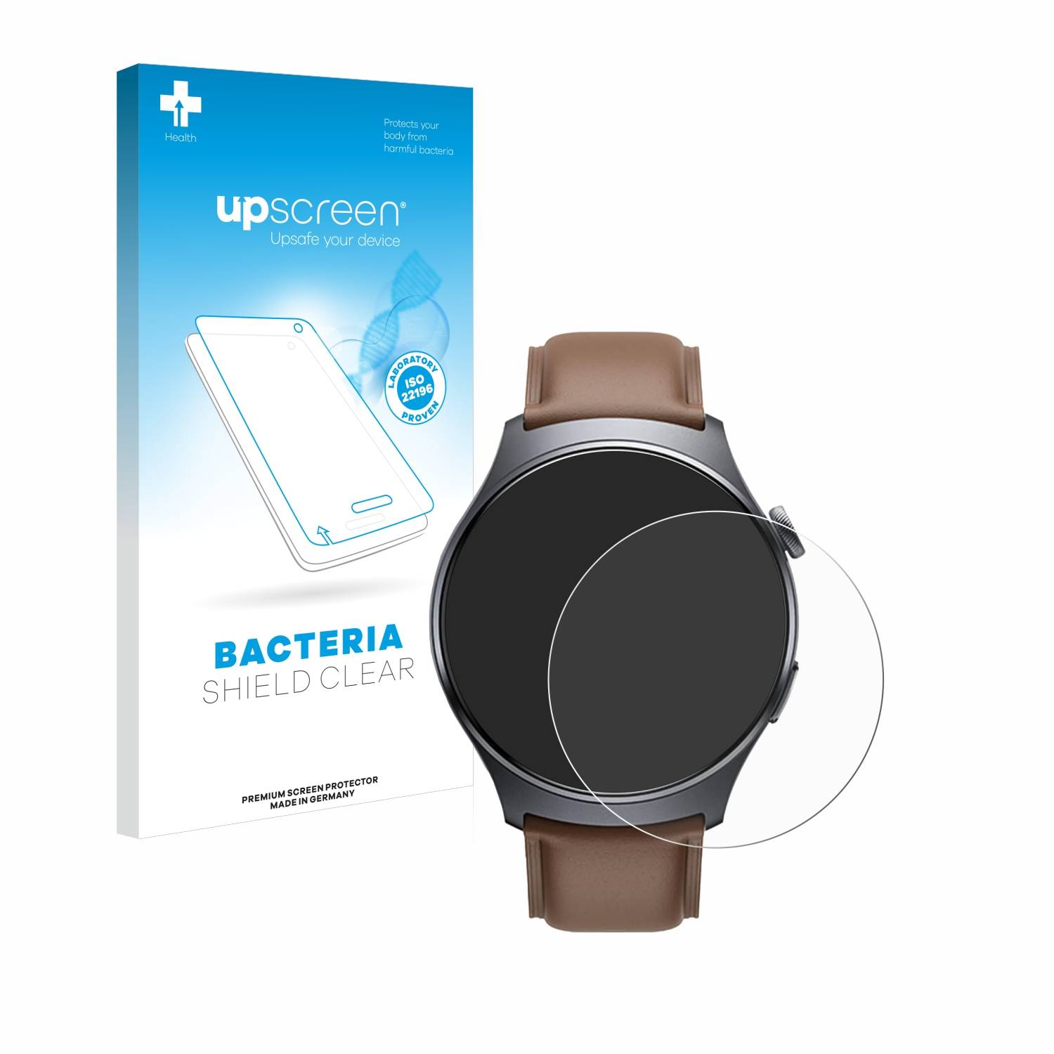 upscreen Bacteria Shield Schutzfolie für Xiaomi Mibro Lite 3 - Antibakteriell