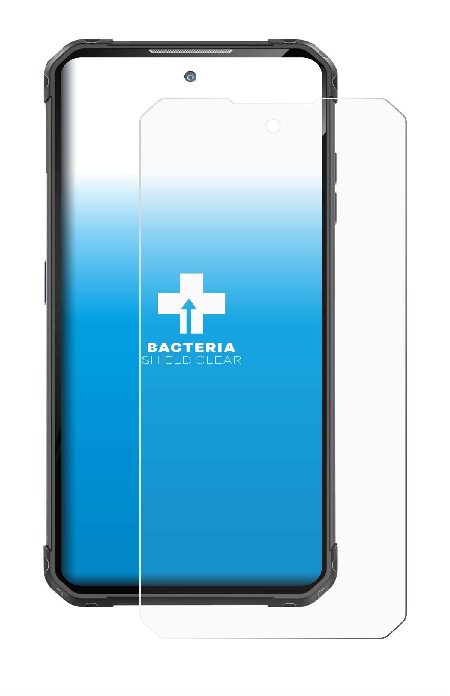 upscreen Bacteria Shield Schutzfolie für iiiF150 Air 1 Ultra X - Antibakteriell