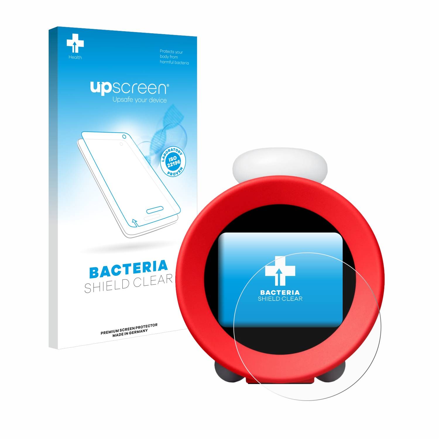 upscreen Bacteria Shield Schutzfolie für Nintendo Sound Clock Alarmo - Antibakteriell