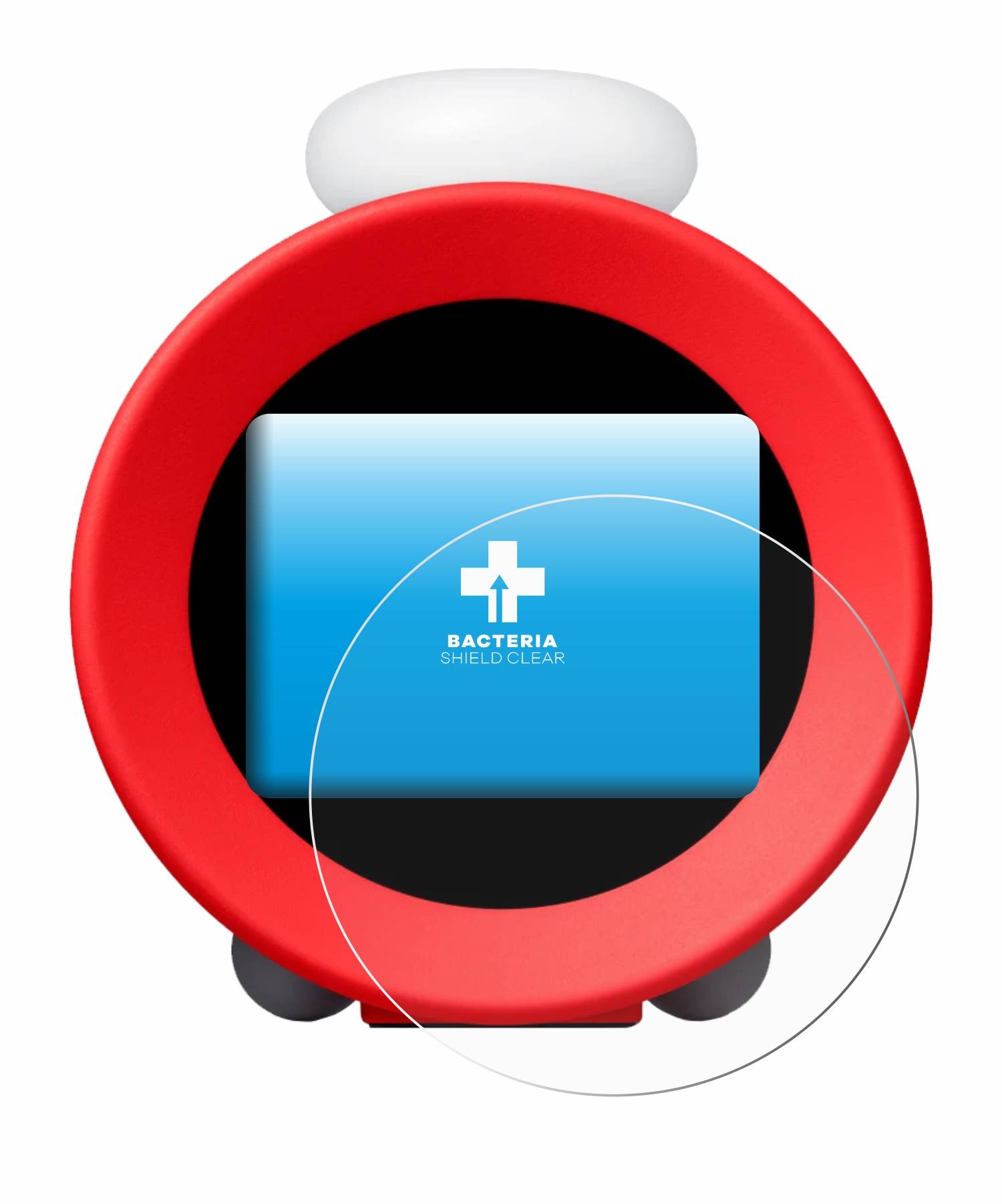 upscreen Bacteria Shield Schutzfolie für Nintendo Sound Clock Alarmo - Antibakteriell