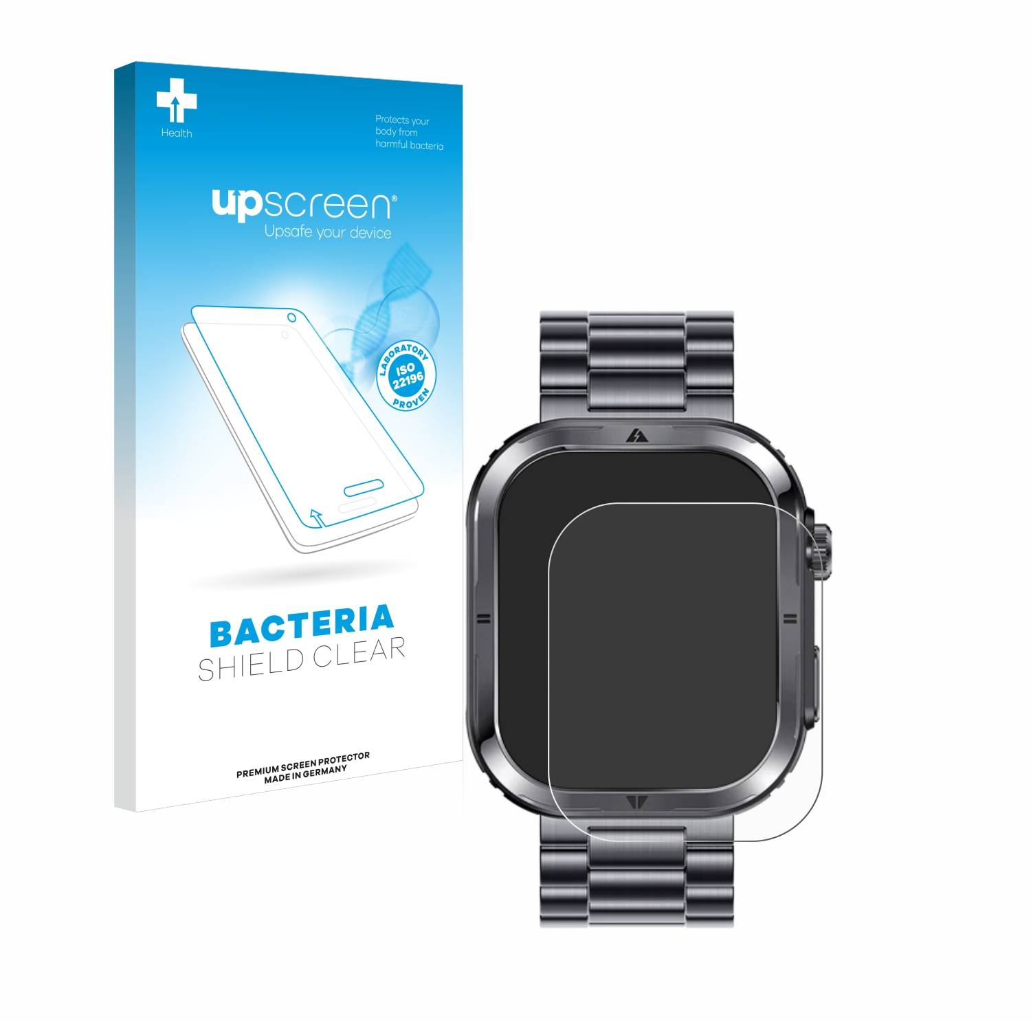 upscreen Bacteria Shield Schutzfolie für Rollme Hero S5 - Antibakteriell