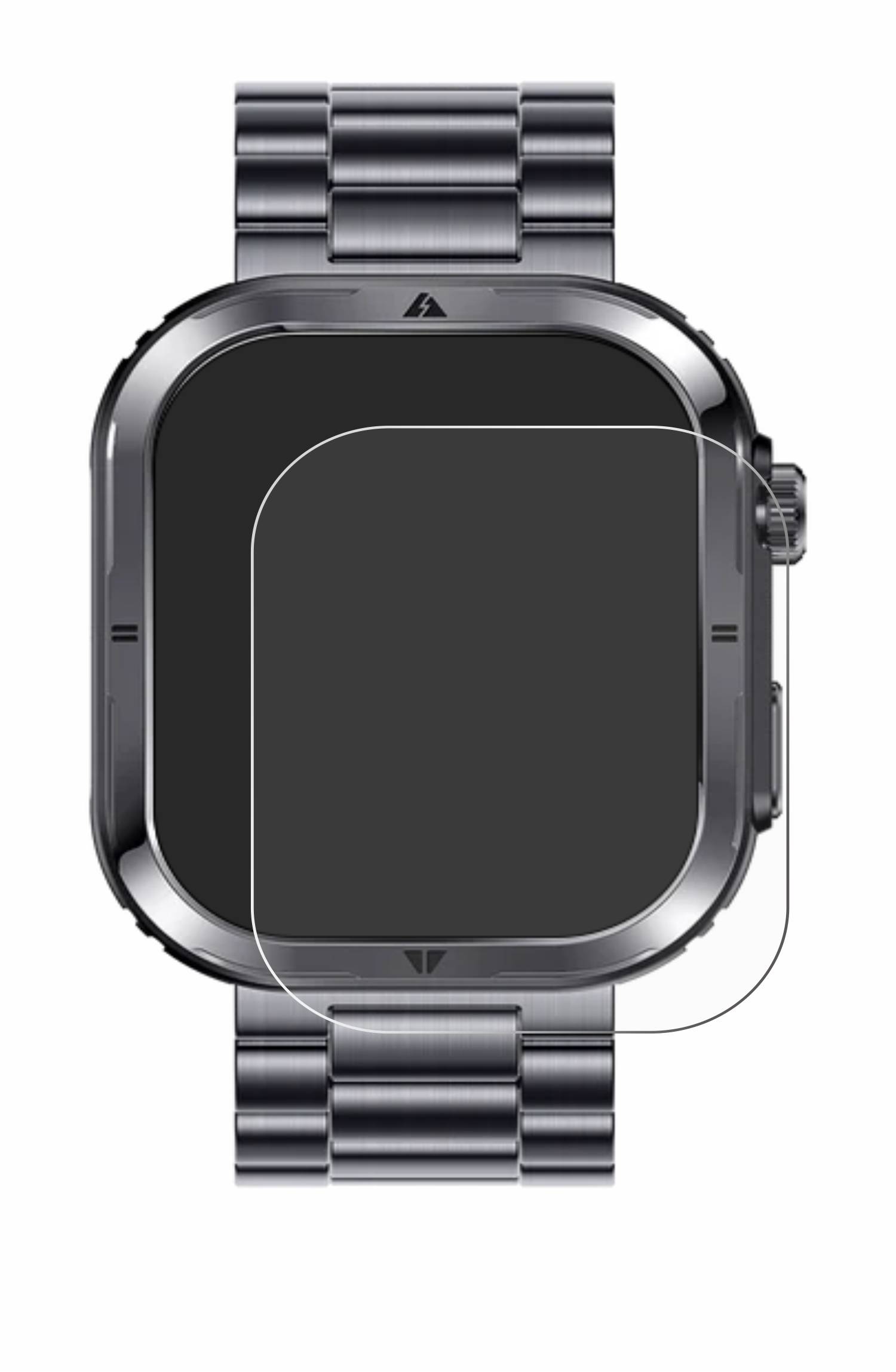 upscreen Bacteria Shield Schutzfolie für Rollme Hero S5 - Antibakteriell