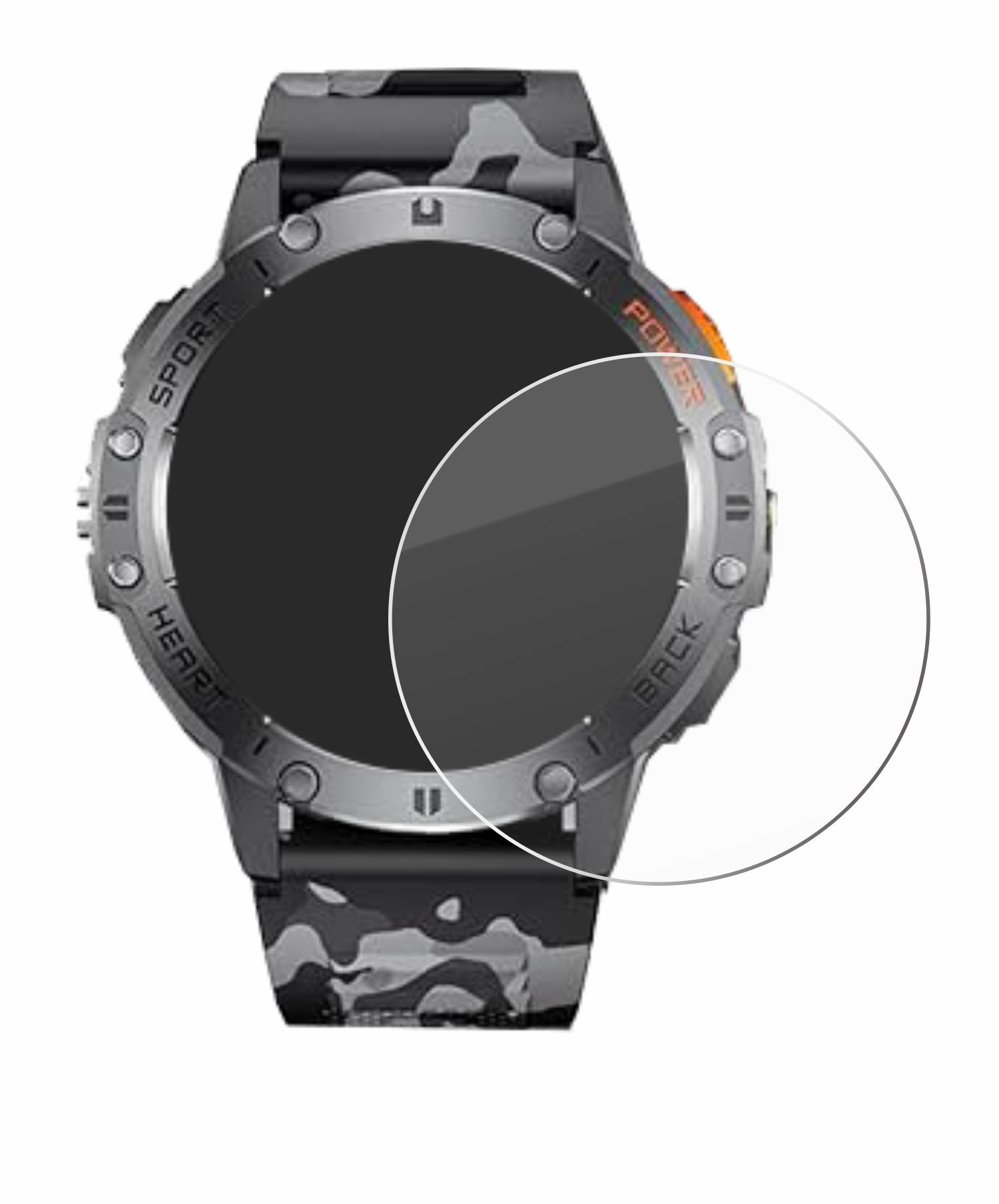 Savvies Clear Panzerglas für Dremac EF5-Q 1.43