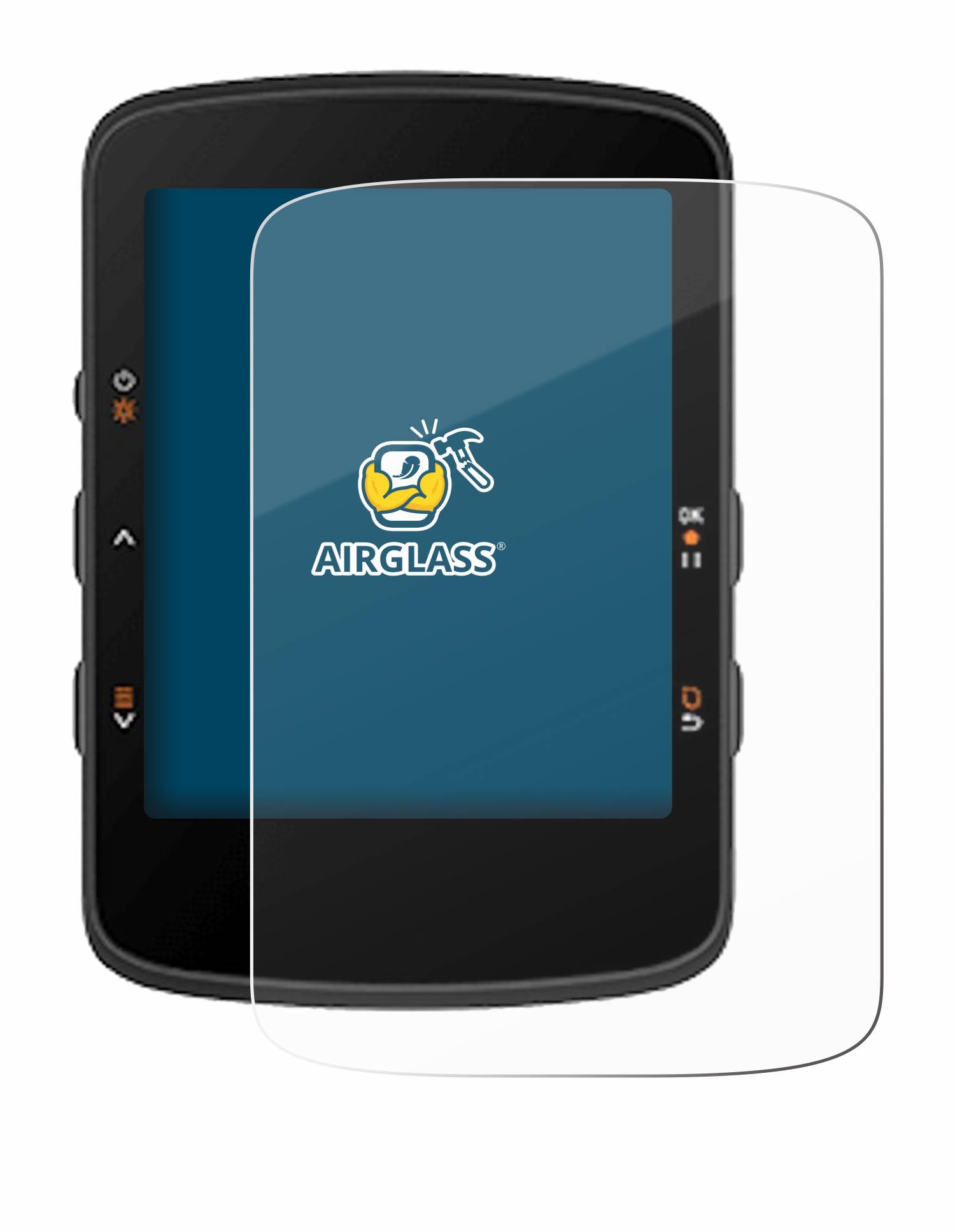 BROTECT AirGlass Glas Panzer-Folie für Bryton Rider 460 - Schutzglas