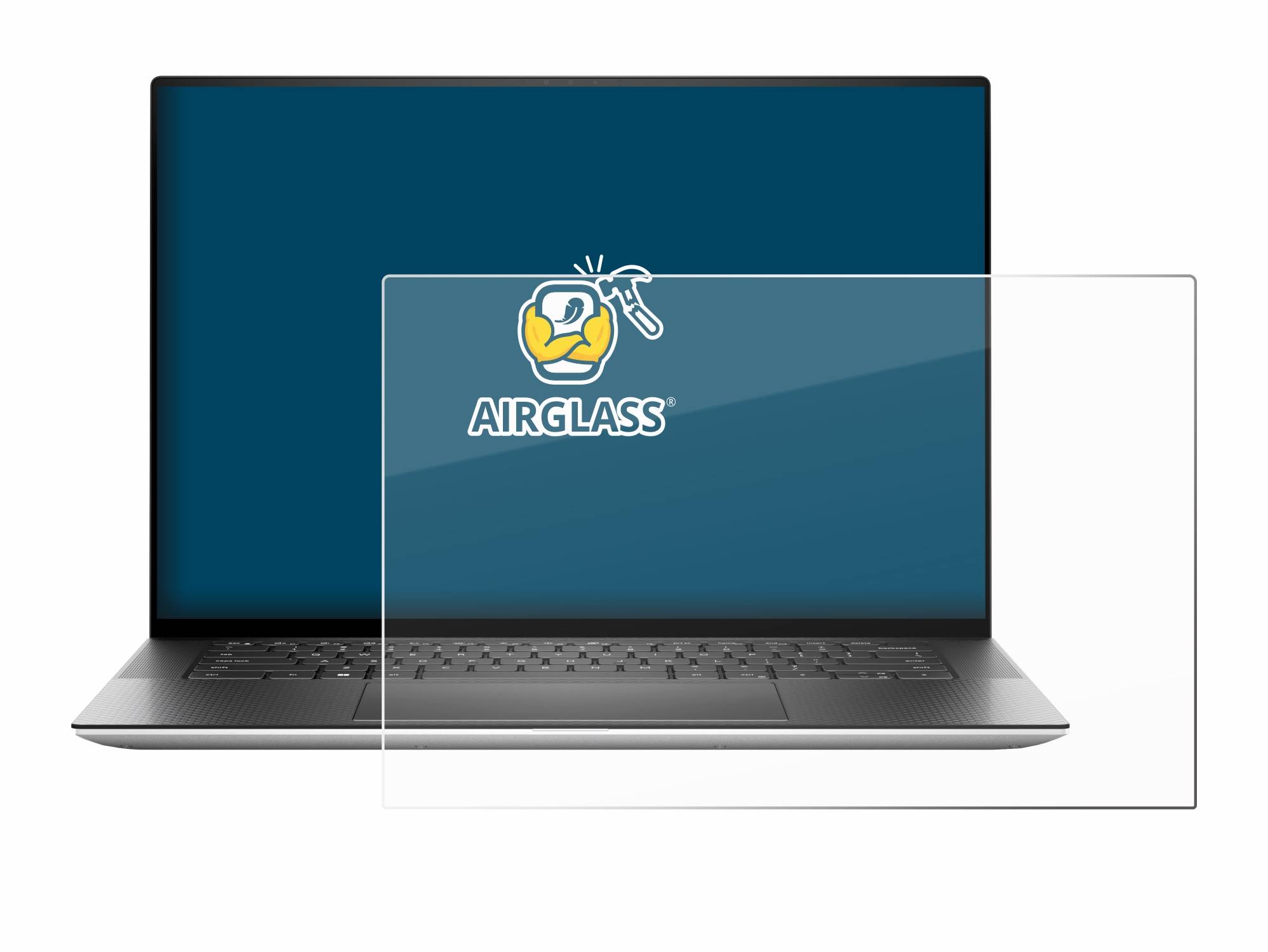 BROTECT AirGlass Glas Panzer-Folie für Dell XPS 15 9530 Non-Touch - Schutzglas