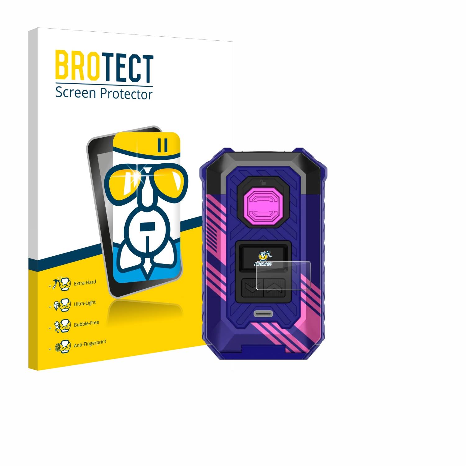 BROTECT AirGlass Glas Panzer-Folie für Vaporesso Armour Max - Schutzglas