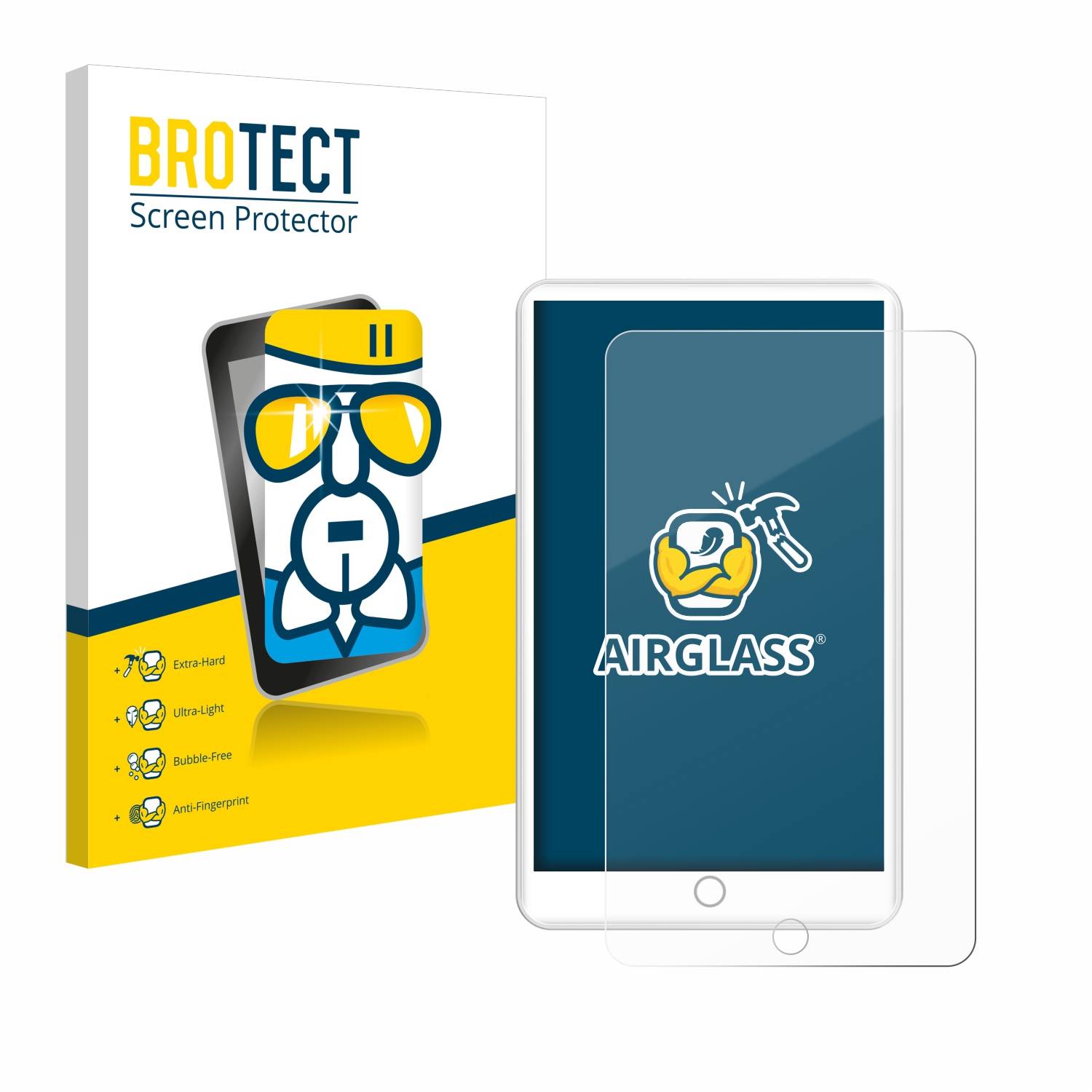 BROTECT AirGlass Glas Panzer-Folie für Mechen H1 - Schutzglas
