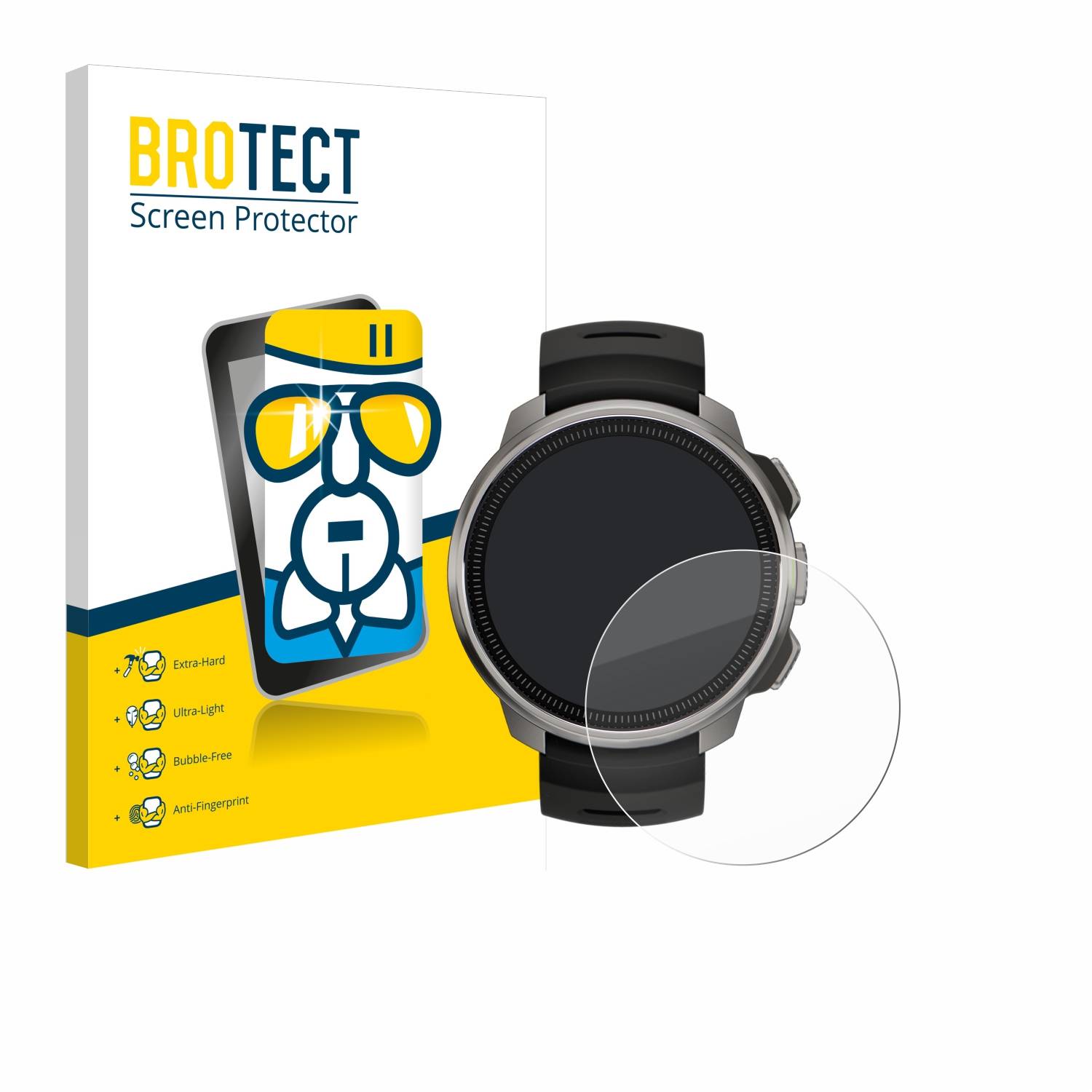 BROTECT AirGlass Glas Panzer-Folie für Suunto Ocean - Schutzglas