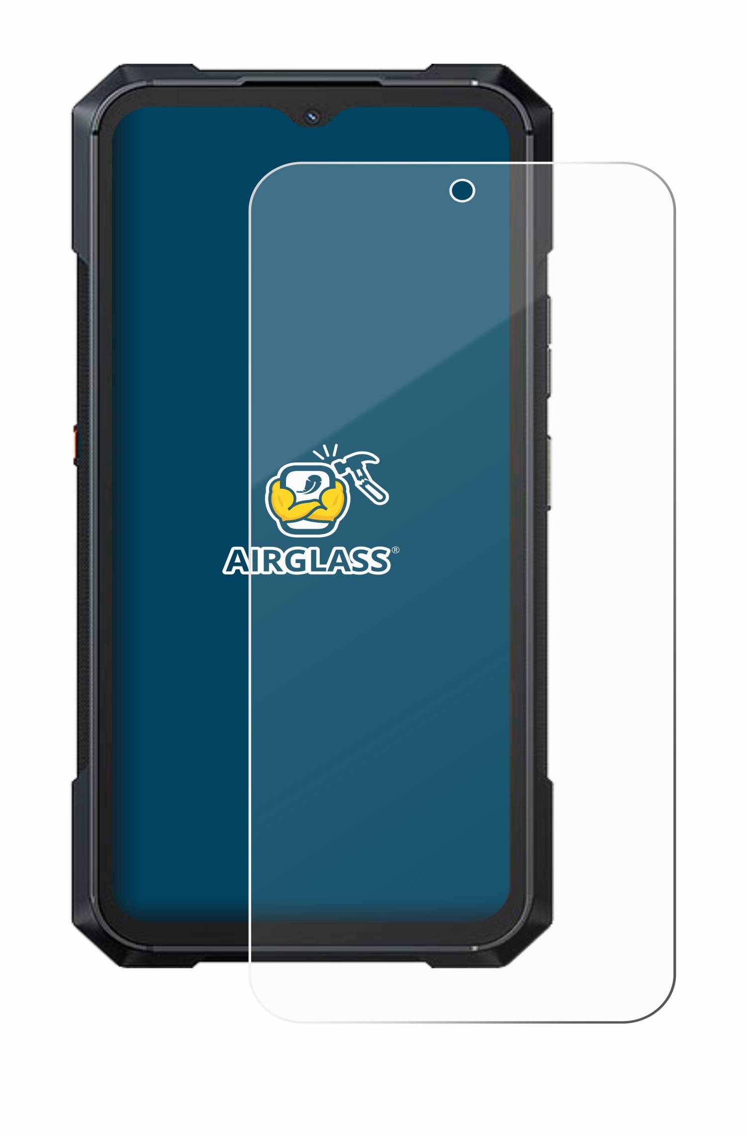 BROTECT AirGlass Glas Panzer-Folie für Cubot KingKong X - Schutzglas
