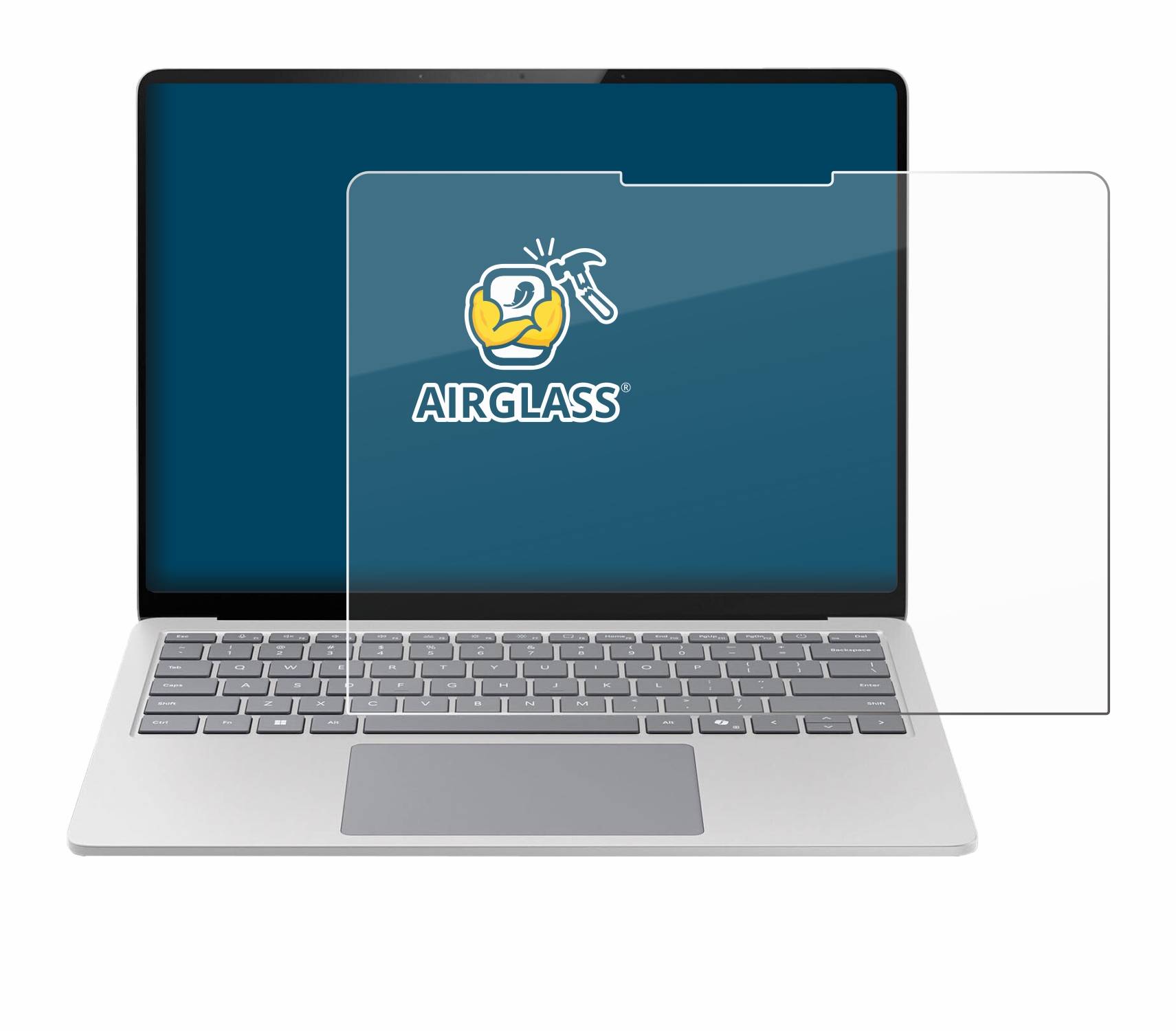 BROTECT AirGlass Glas Panzer-Folie für Microsoft Surface Laptop 7 13.8 - Schutzglas