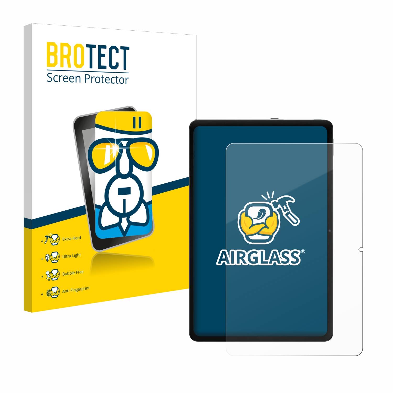 BROTECT AirGlass Glas Panzer-Folie für Xiaomi Redmi Pad Pro 5G - Schutzglas